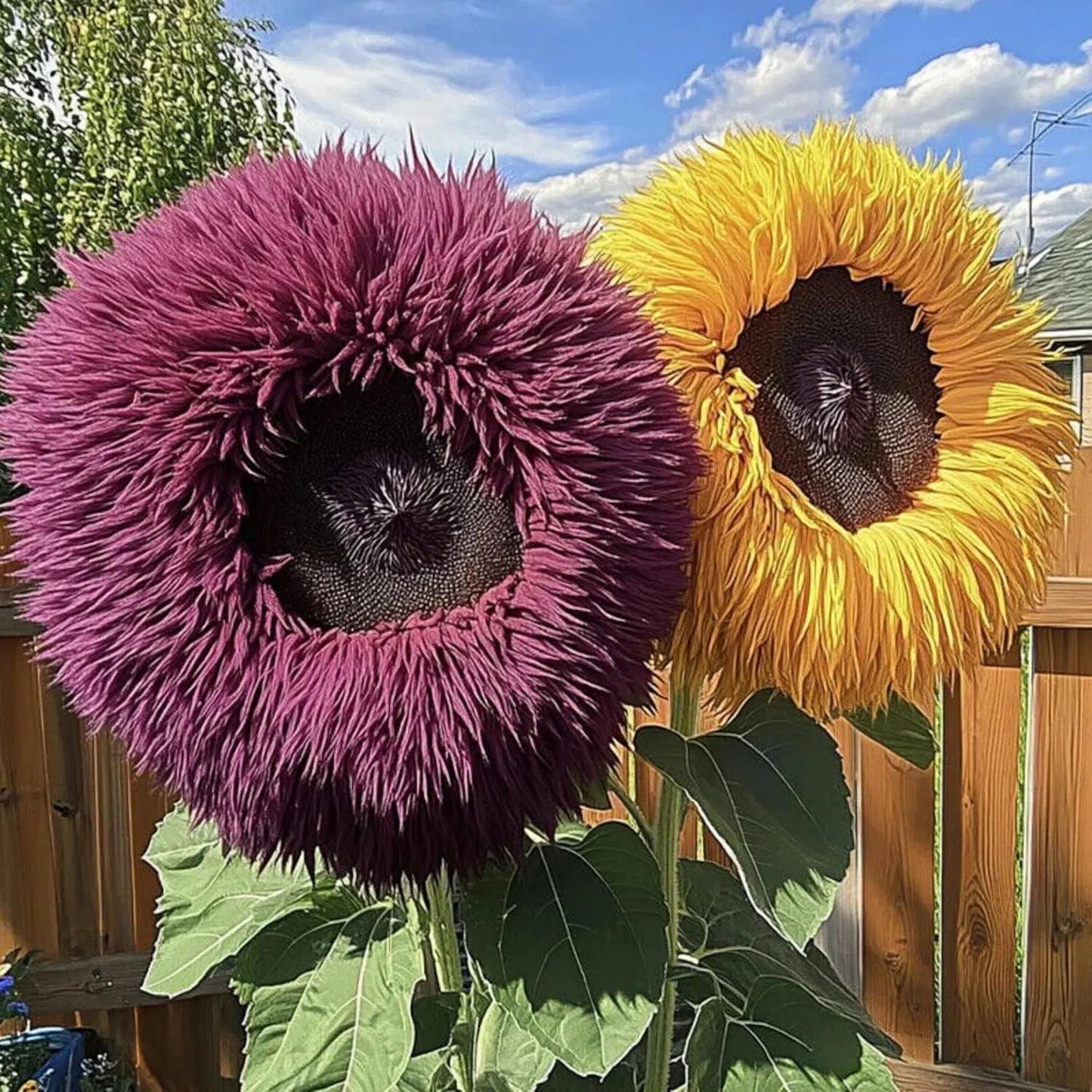 700+ Sunflower Seeds for Planting - Giant Teddy Bear Sunflower Heirloom Non-GMO