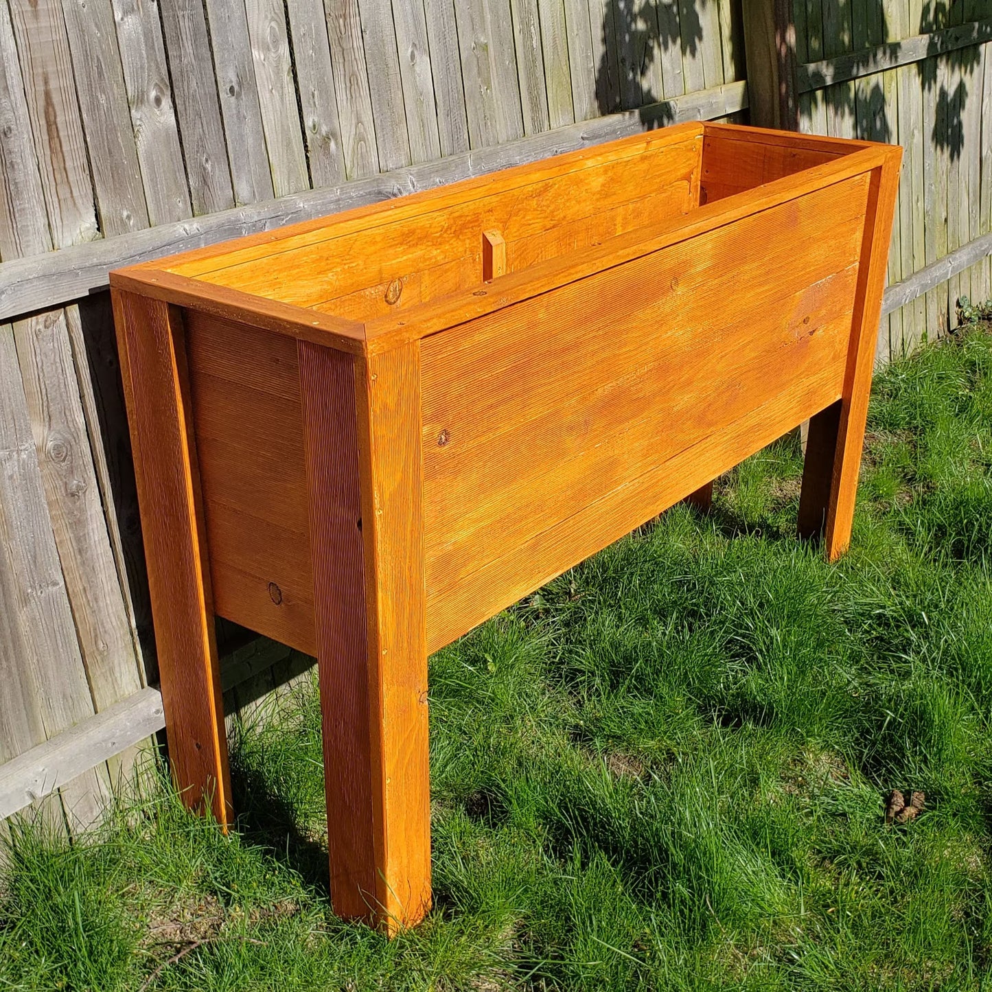 DIY Raised Planter Bed - Build Plans - Cedar, Redwood, Teak - PDF Plans - Garden Box