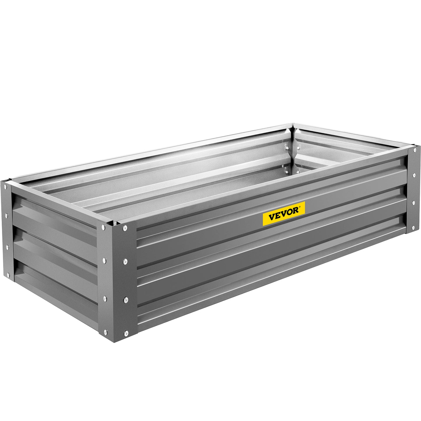 VEVOR Galvanized Raised Garden Bed Planter Box for Plant Flower Vegetable