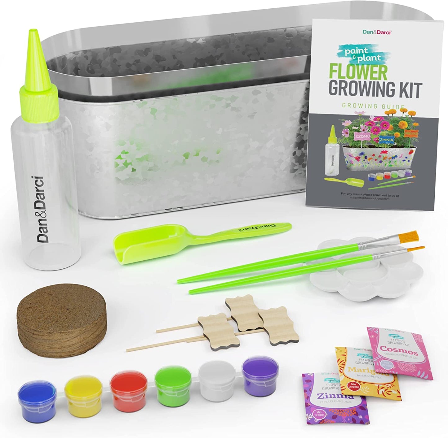 Paint & Plant Flower Growing Kit for Kids - Best Birthday Crafts Gifts for Girls & Boys Age 5 6 7 8-12 Year Old Girl Gift Ideas - Fun Children Gardening Kits, Art Projects Toys for Ages 5-12 Years