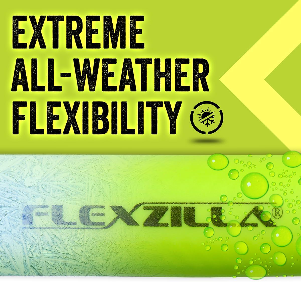 Garden Hose 5/8 in. x 50 ft., Lightweight All-Weather Water Hose, Durable and Flexible, Leak-Free Connections