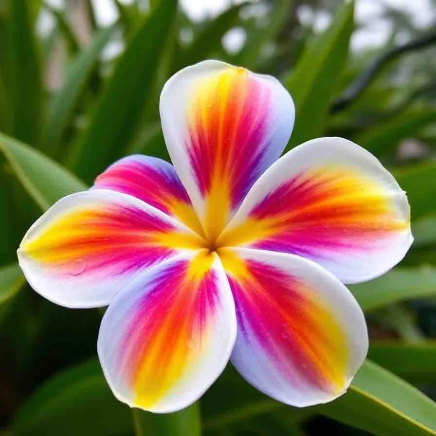 10 plumeria tree seeds Rare color Hawaiian yellow white Green flower plant lawn