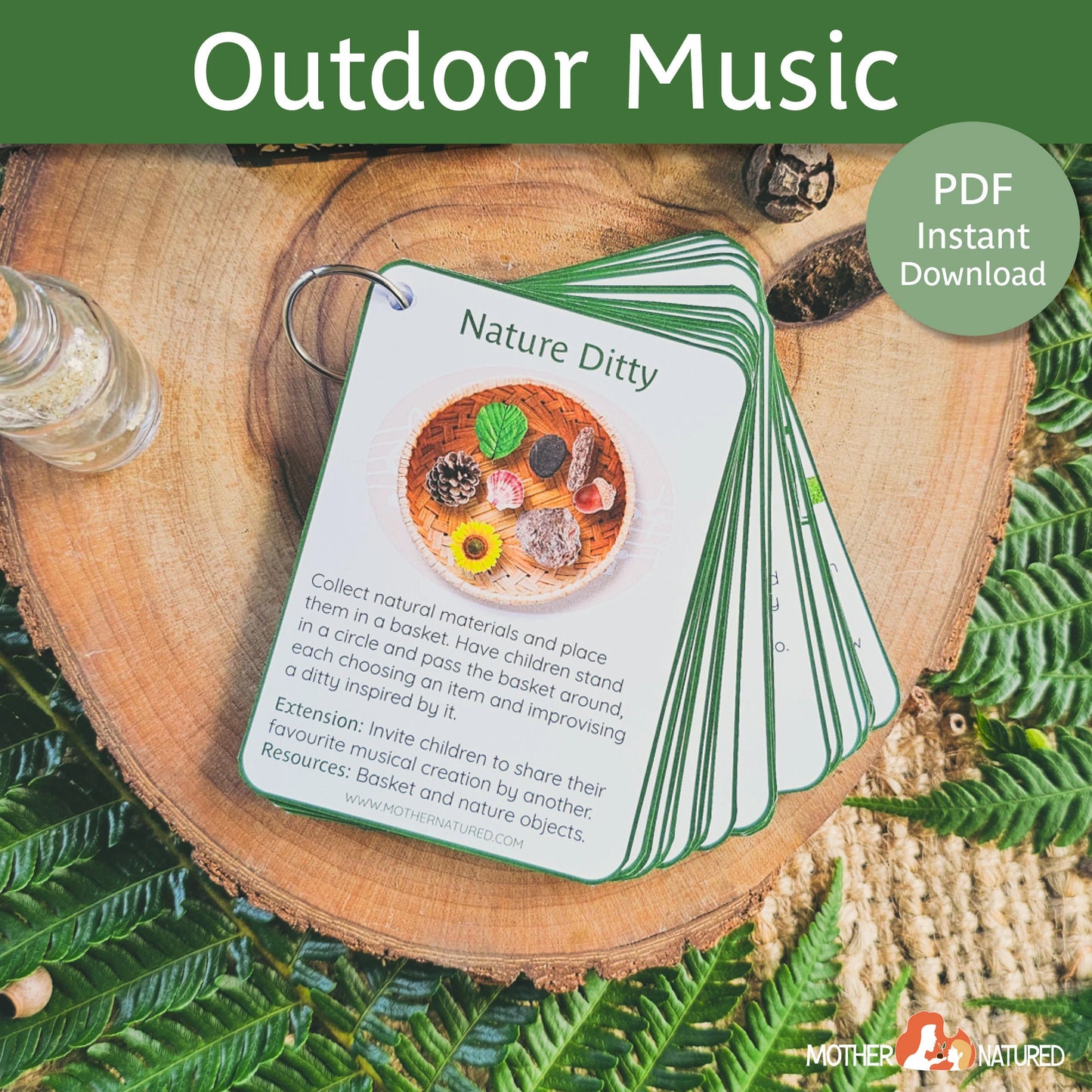 Outdoor Music Activities | Nature Music Activities | EYFS Music Activities |  Montessori Music Activities | Outdoor Music Games |