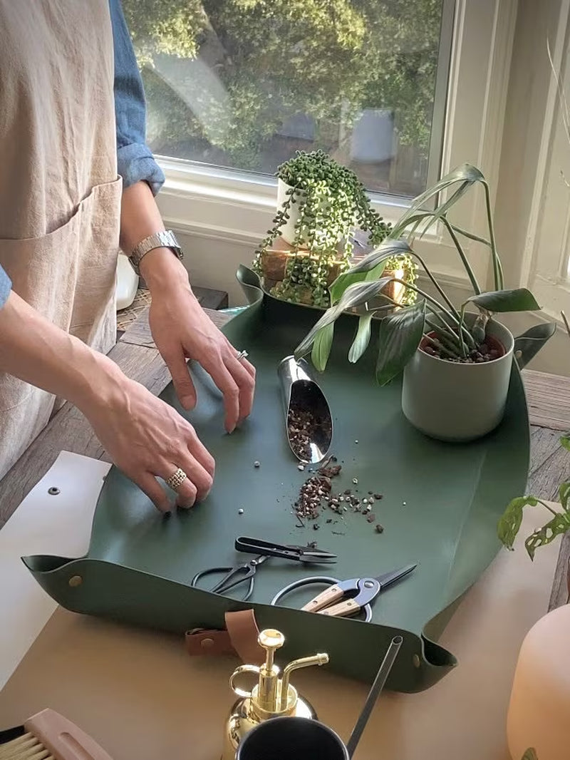 Gardening Plant Potting Mat, Gardening Gift, Indoor Gardening Plant Mat Houseplant Accessory Tool, Gardening Plant Lover Gift Plant Gift