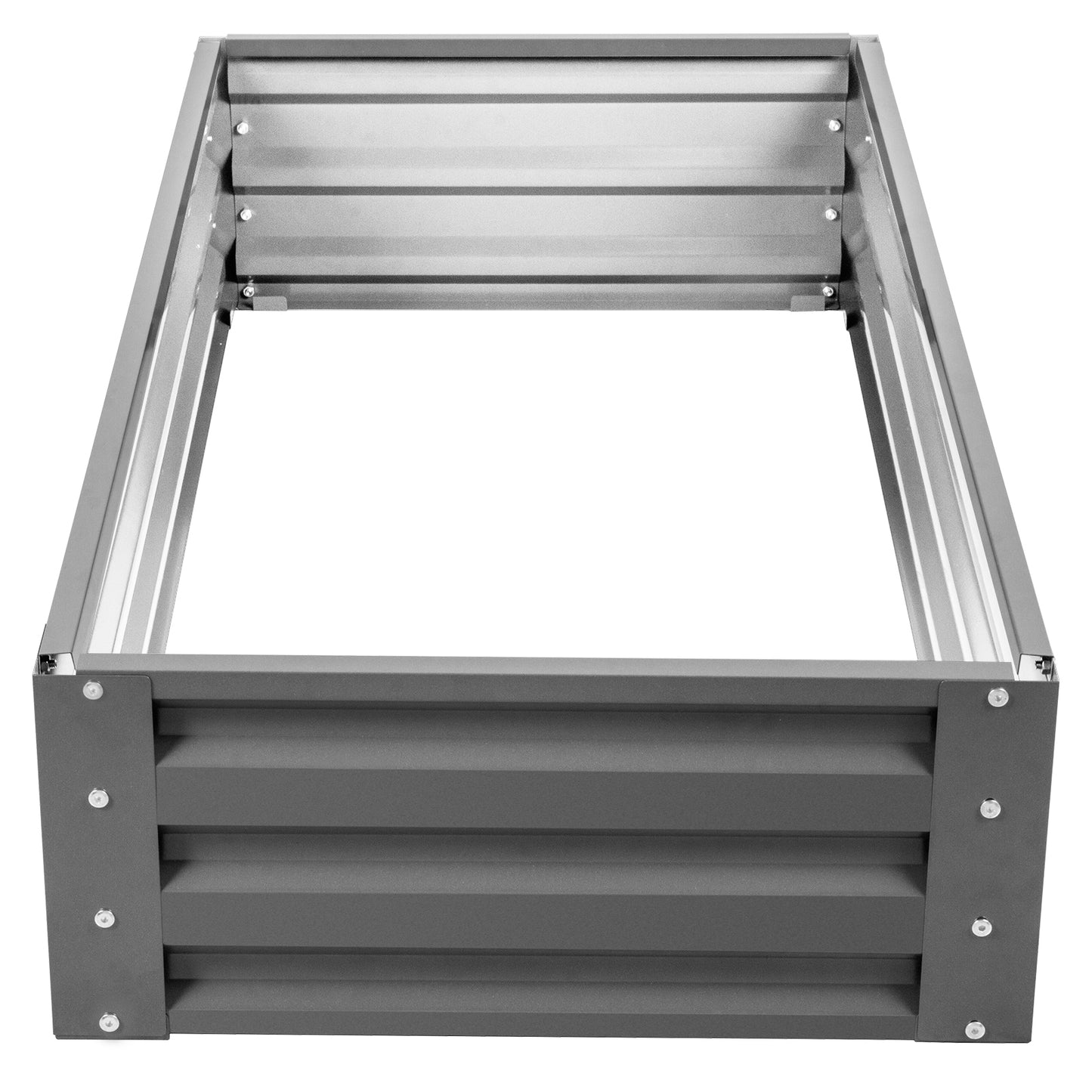 VEVOR Galvanized Raised Garden Bed Planter Box for Plant Flower Vegetable