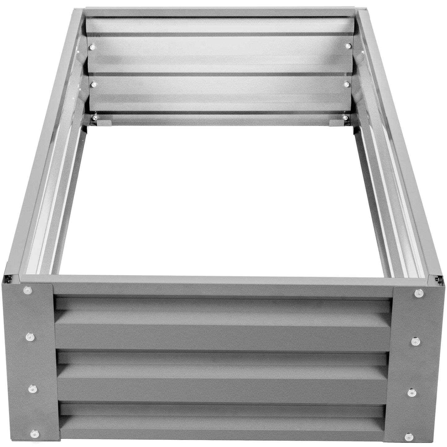 VEVOR Galvanized Raised Garden Bed Planter Box for Plant Flower Vegetable