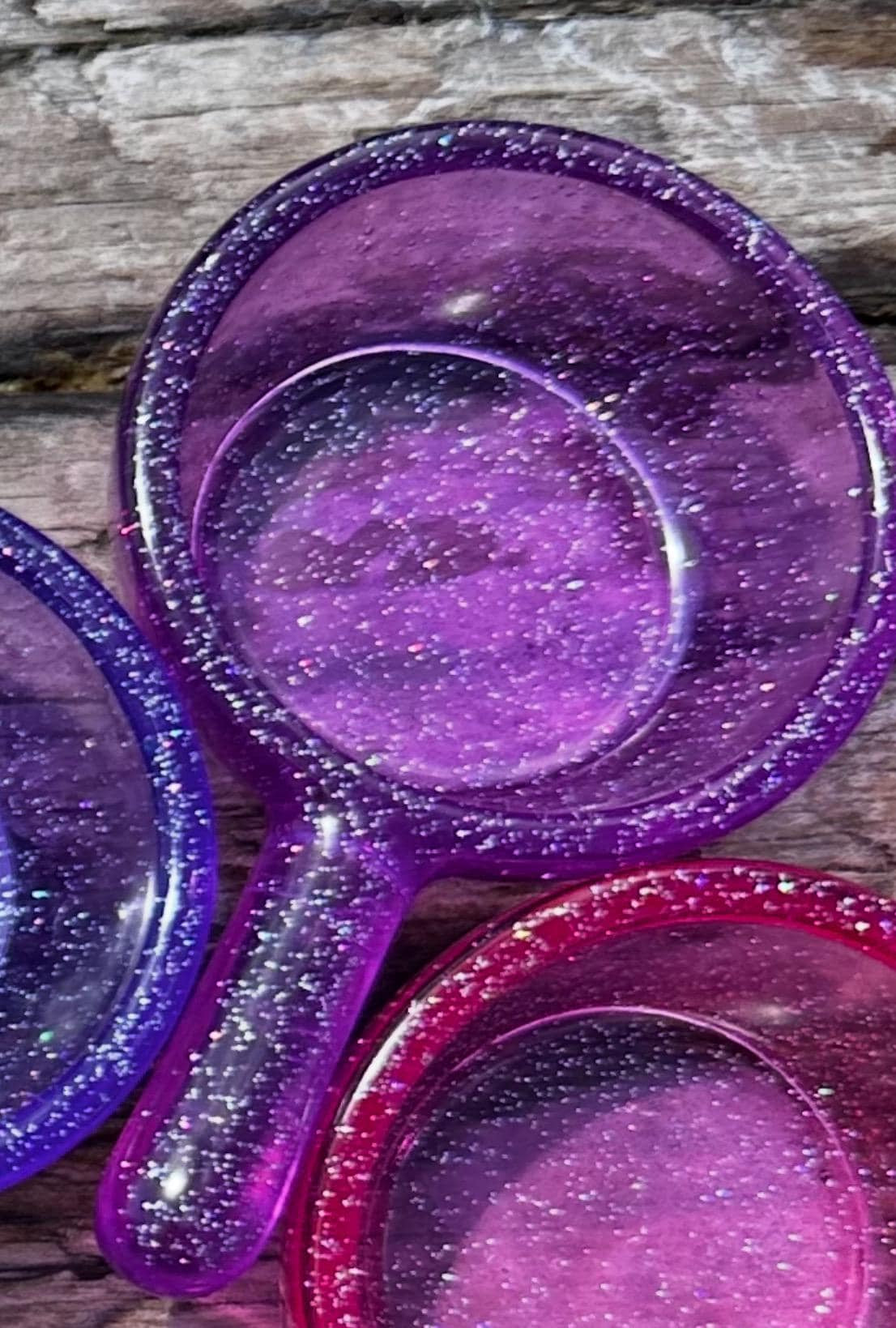 Handmade Resin Sensory Scoop – Nature Play Tool for Bins, Sand, Rainbow Sensory Bin, Water & More