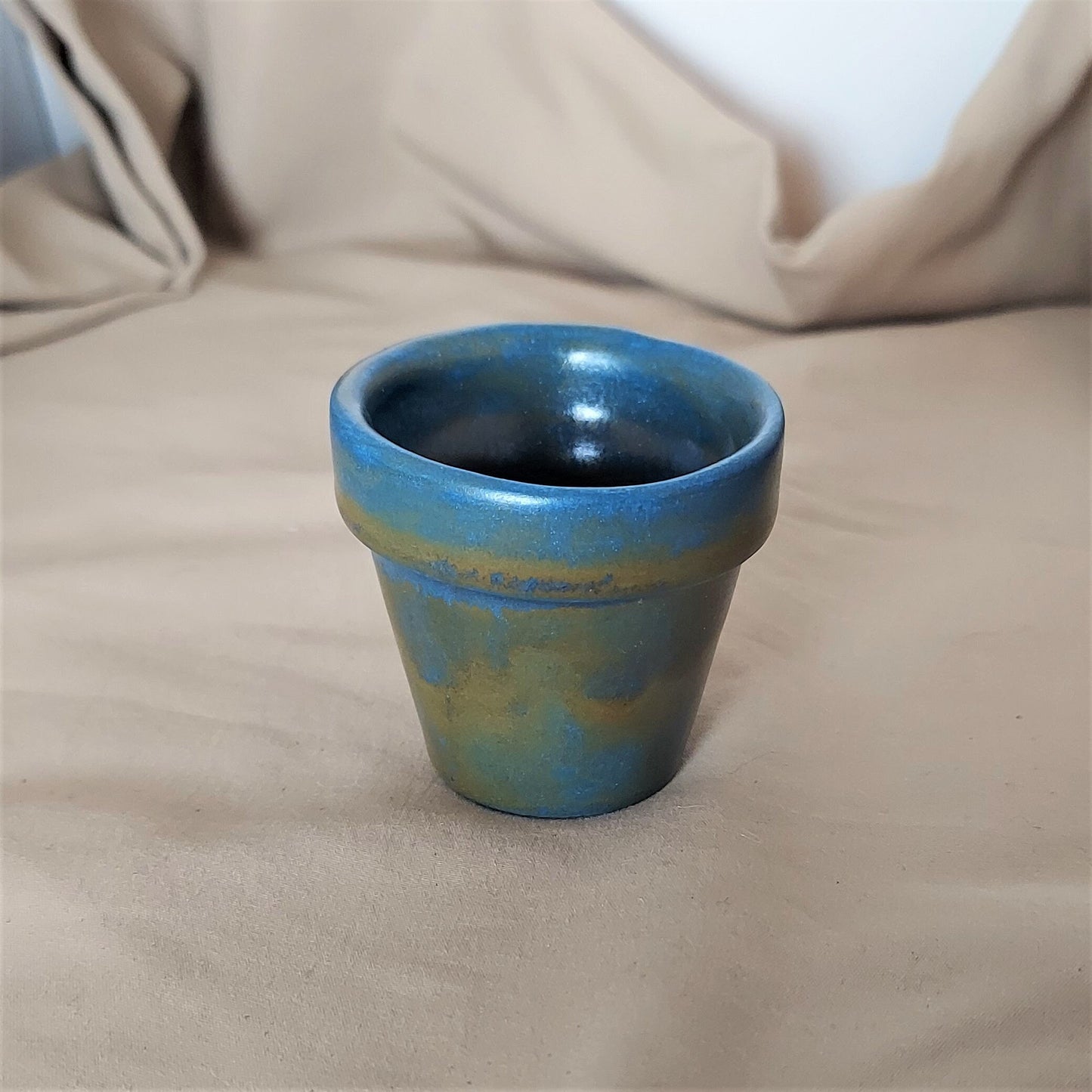 Small Ceramic Pots / 2 inch Flower Pot / Leaf Starter / Seed / Cuttings / Windowsill / Tiny Planters / Plant Lover Gift / Cactus / Air Plant