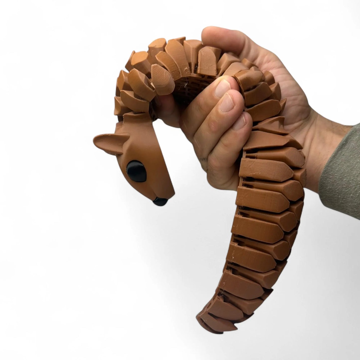 Life-Size Sensory Squirrel Fidget Toy — HyperFlexi™ Realistic Desk Toy, Quiet Stress Relief Gift (Brown)