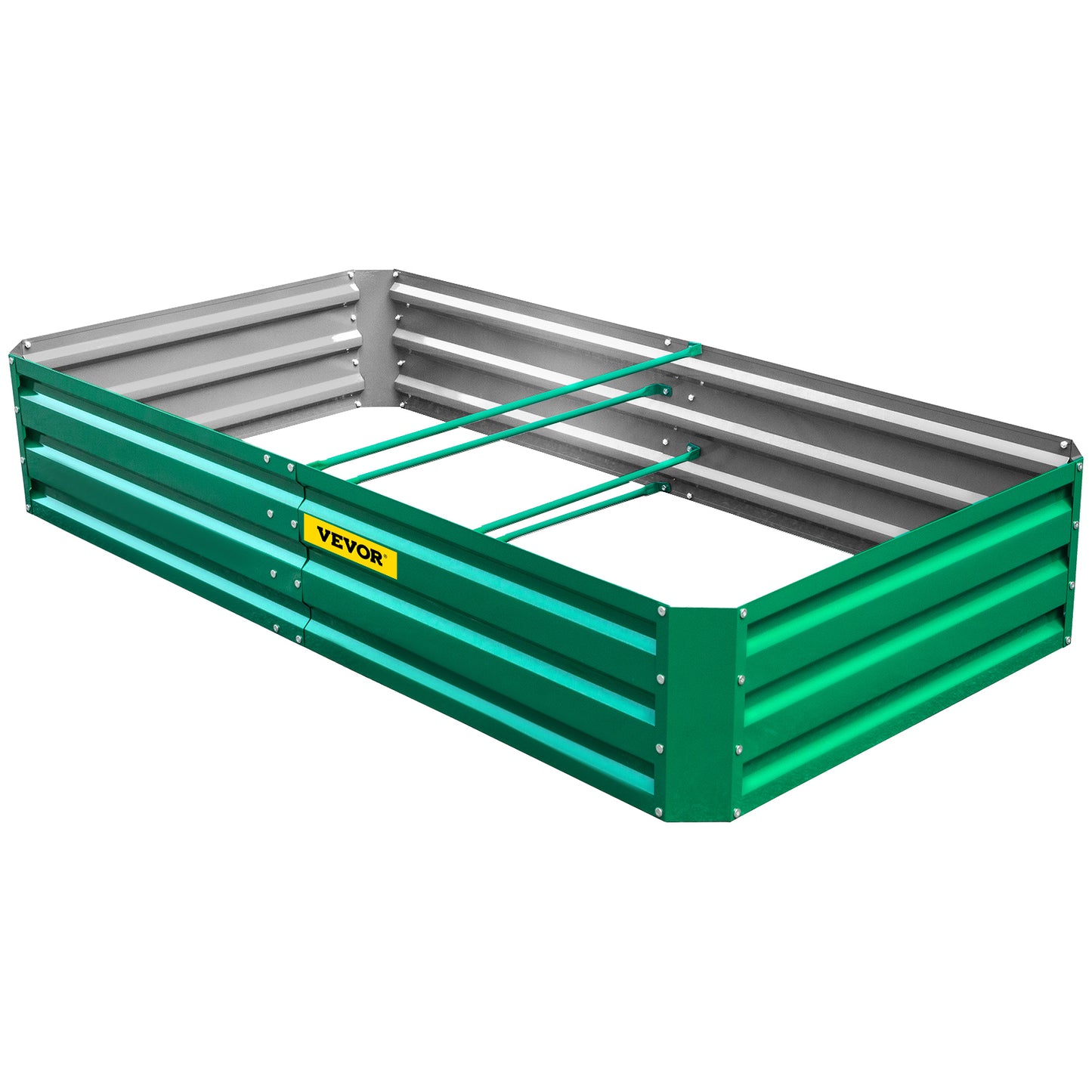 VEVOR Galvanized Raised Garden Bed Planter Box for Plant Flower Vegetable