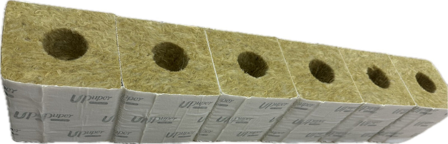 Premium Hydroponic Rockwool Grow Cubes Rapid Plant Growth Root Development Large