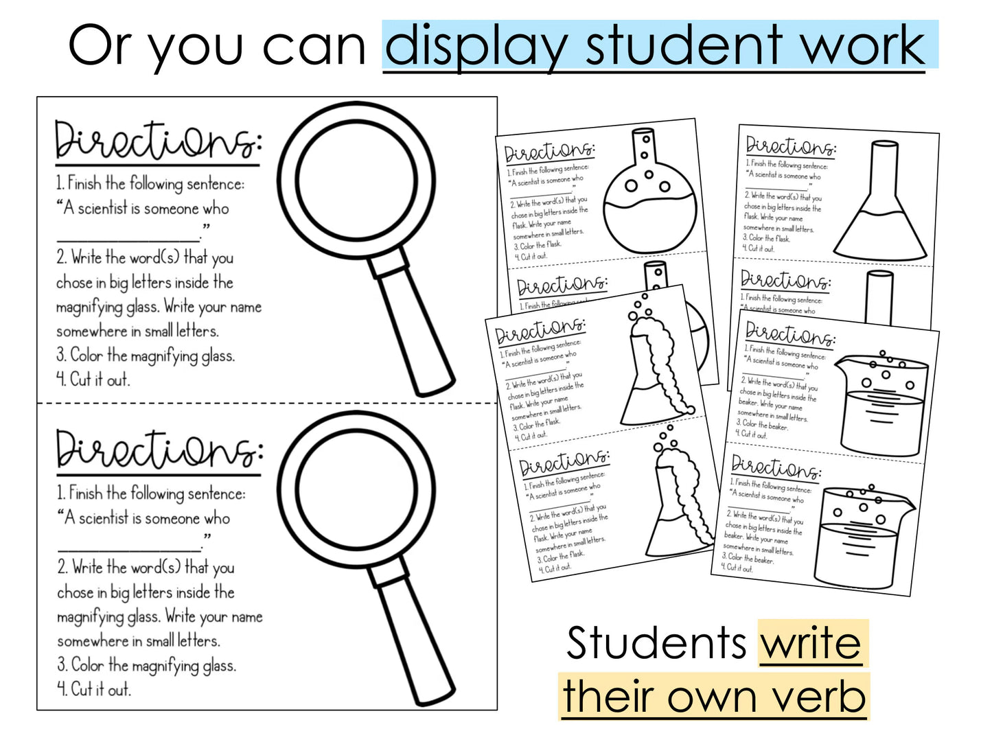 Science Bulletin Board, Science Bulletin Decorations, Science Room Decor, Scientific Method Posters, Science Classroom Decor, Door Sign
