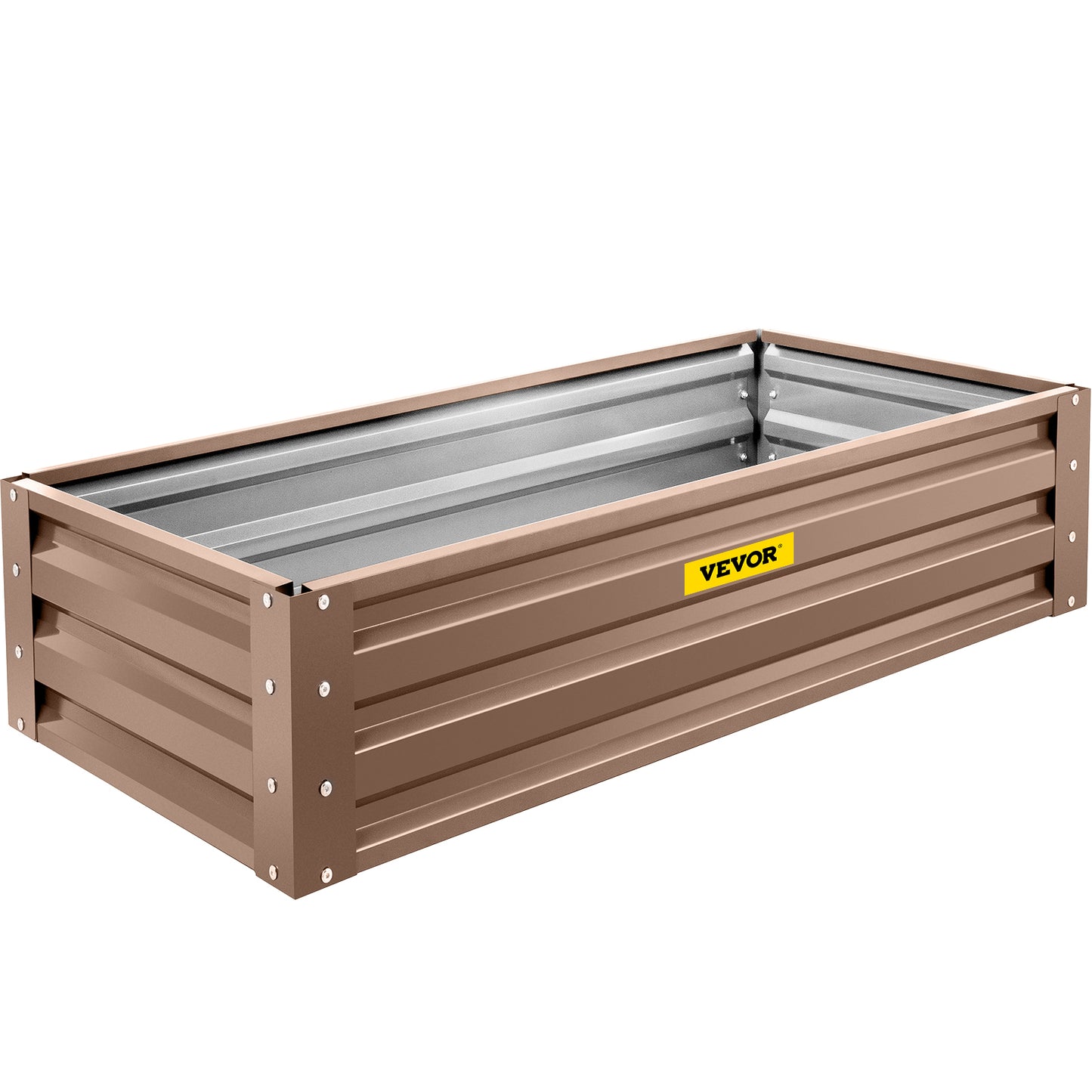 VEVOR Galvanized Raised Garden Bed Planter Box for Plant Flower Vegetable