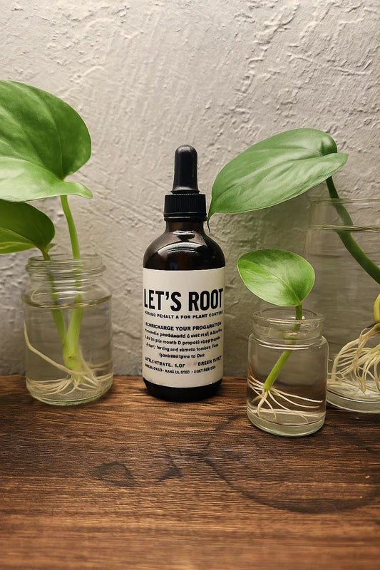 Let’s Root Plant Cutting Rooting Formula | 4 oz Bottle | Propagation Supplement for Water, Soil, LECA