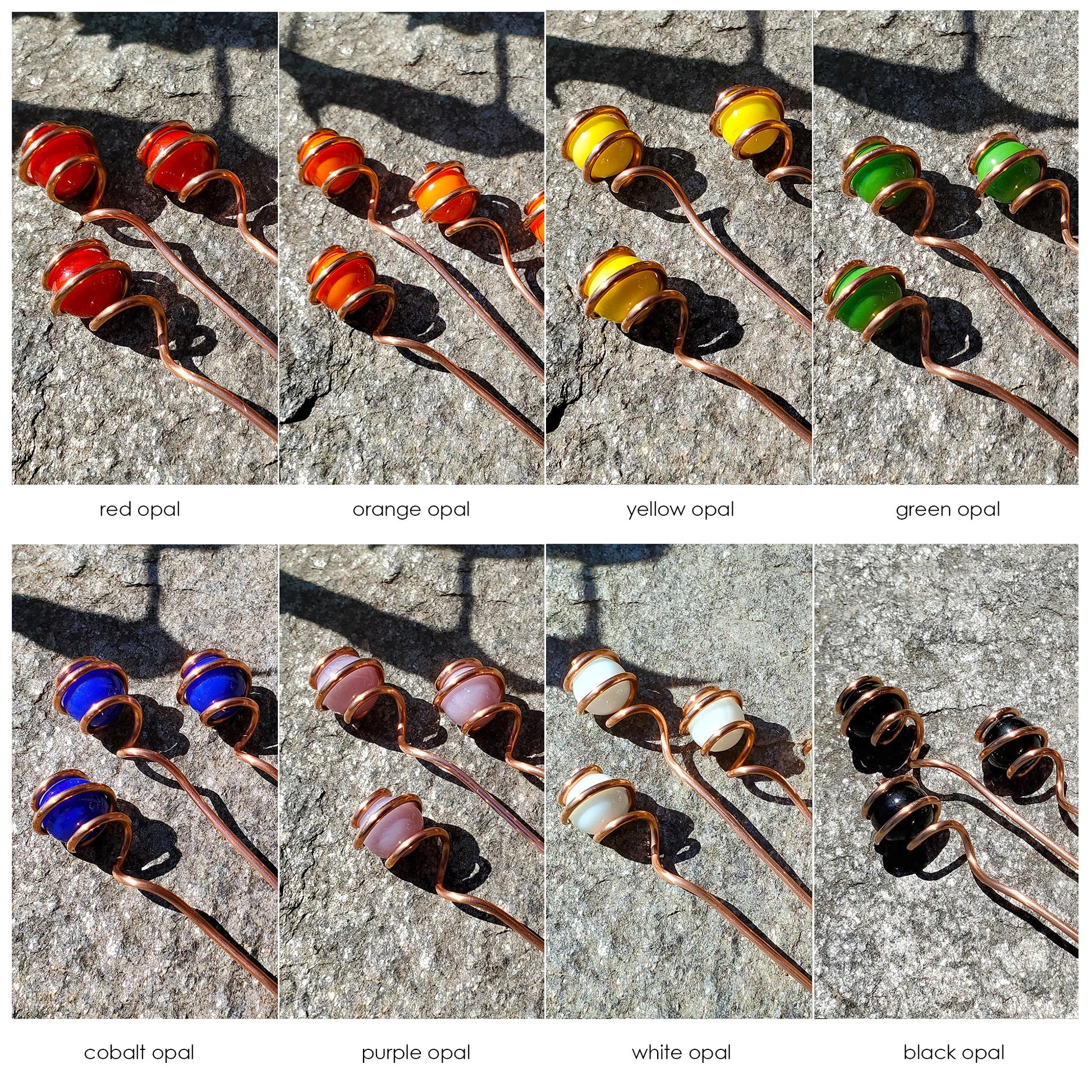 Plant suncatcher stakes, home decor ornament for pots and planters, decorative houseplant sticks, unique gratitude gifts