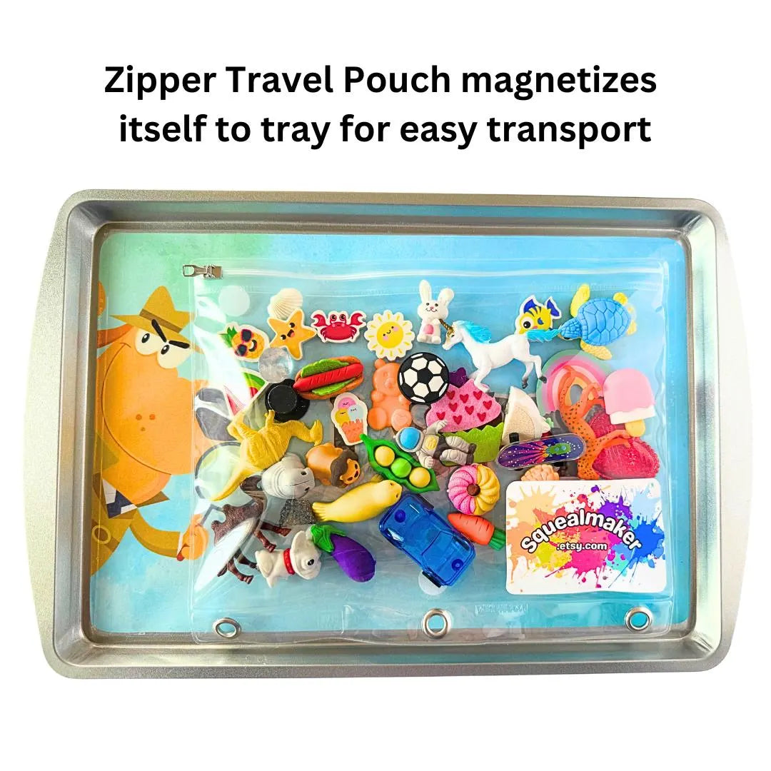 I Spy Magnetic Sensory Board: Travel Quiet Play Kit, Fine Motor Skills