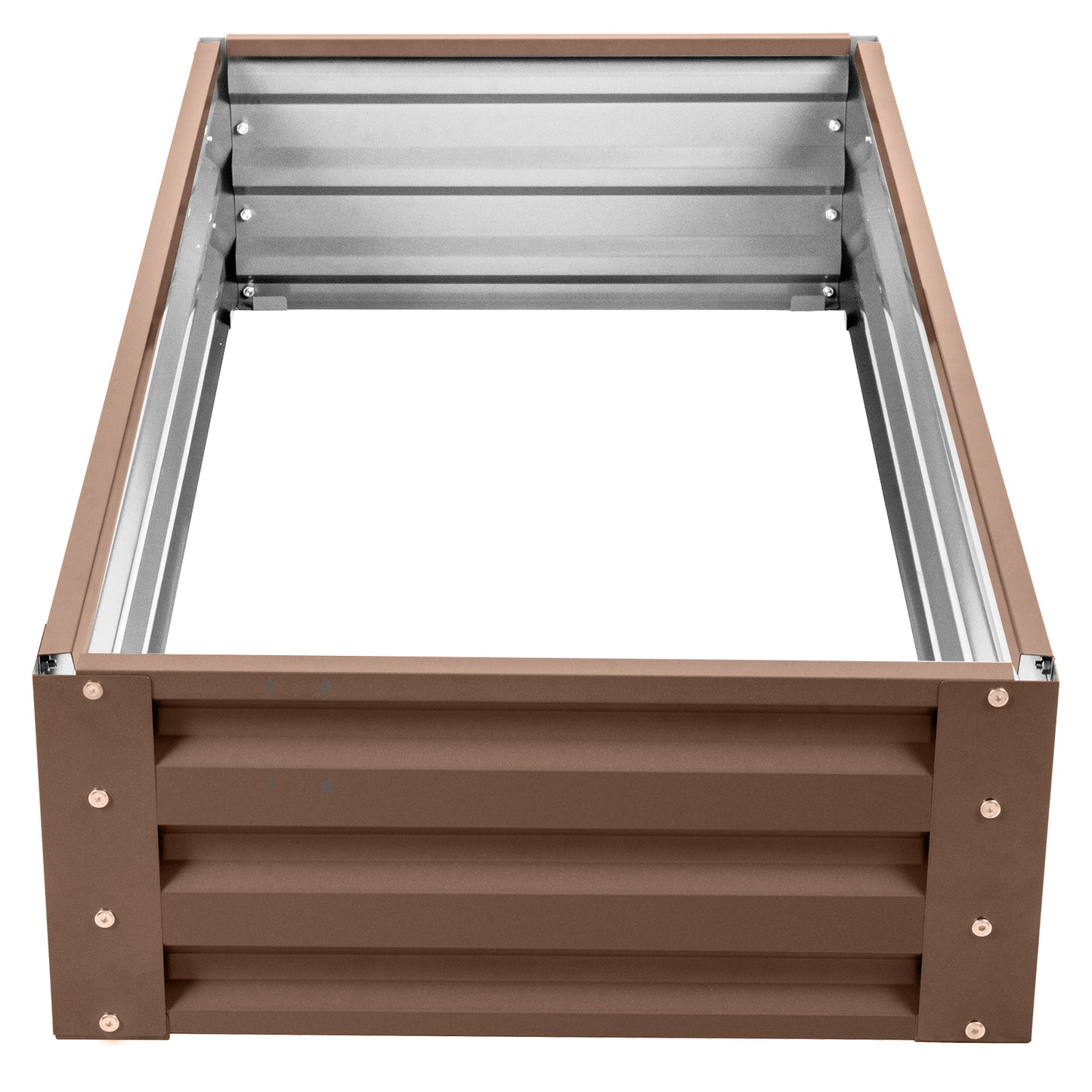 VEVOR Galvanized Raised Garden Bed Planter Box for Plant Flower Vegetable