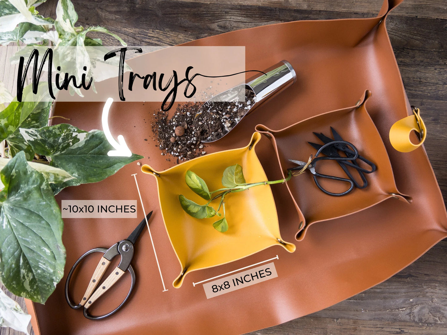 Gardening Plant Potting Mat, Gardening Gift, Indoor Gardening Plant Mat Houseplant Accessory Tool, Gardening Plant Lover Gift Plant Gift