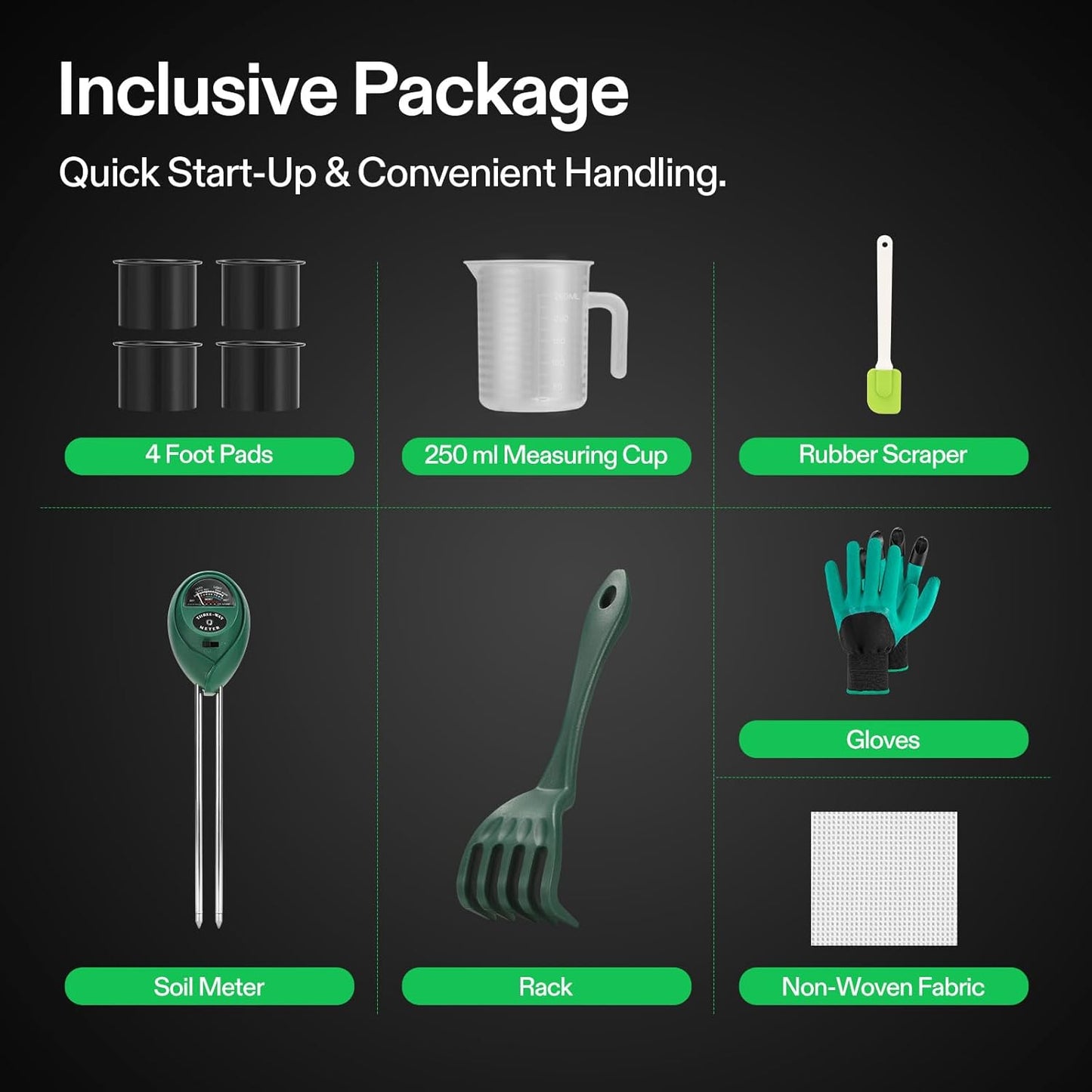 3-Layer Worm Compost Bin, 30L Worm Composter, Easy Setup Inclusive Worm Farm Kit for Recycling Food Waste