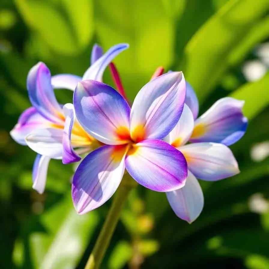 10 plumeria tree seeds Rare color Hawaiian yellow white Green flower plant lawn