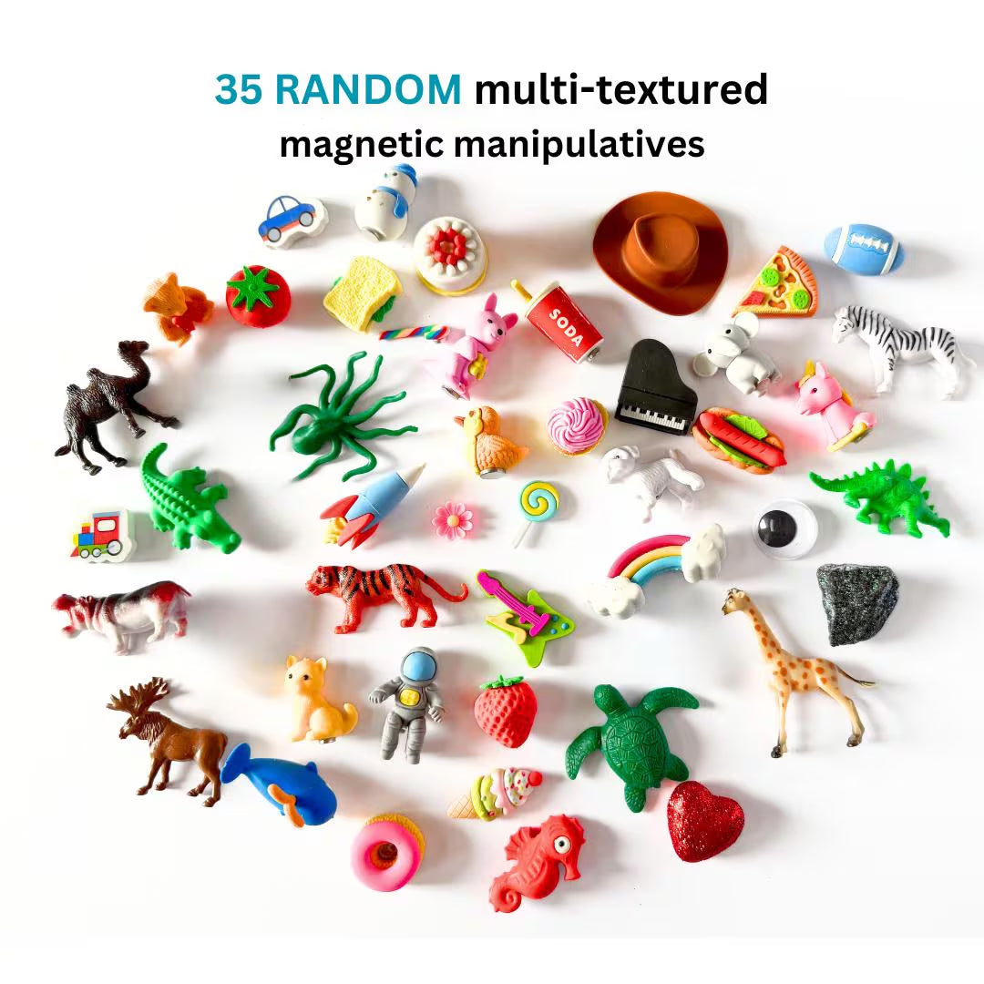 I Spy Magnetic Sensory Board: Travel Quiet Play Kit, Fine Motor Skills
