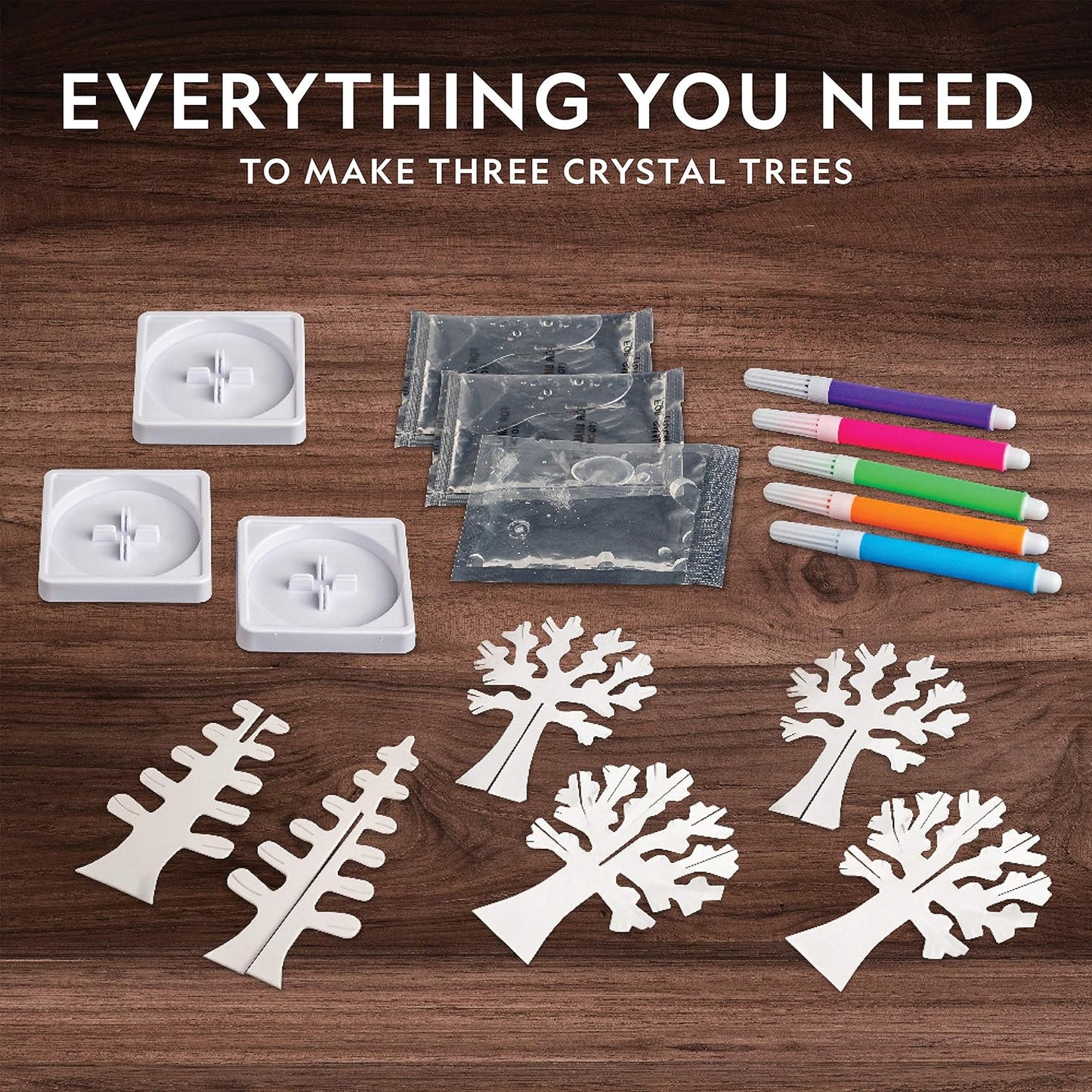 Craft Kits for Kids - Crystal Growing Kit - Grow a Crystal Garden in Just 6 Hours, Educational Craft Includes Art Project, Geode, STEM Arts and Crafts for Girls (Amazon Exclusive)