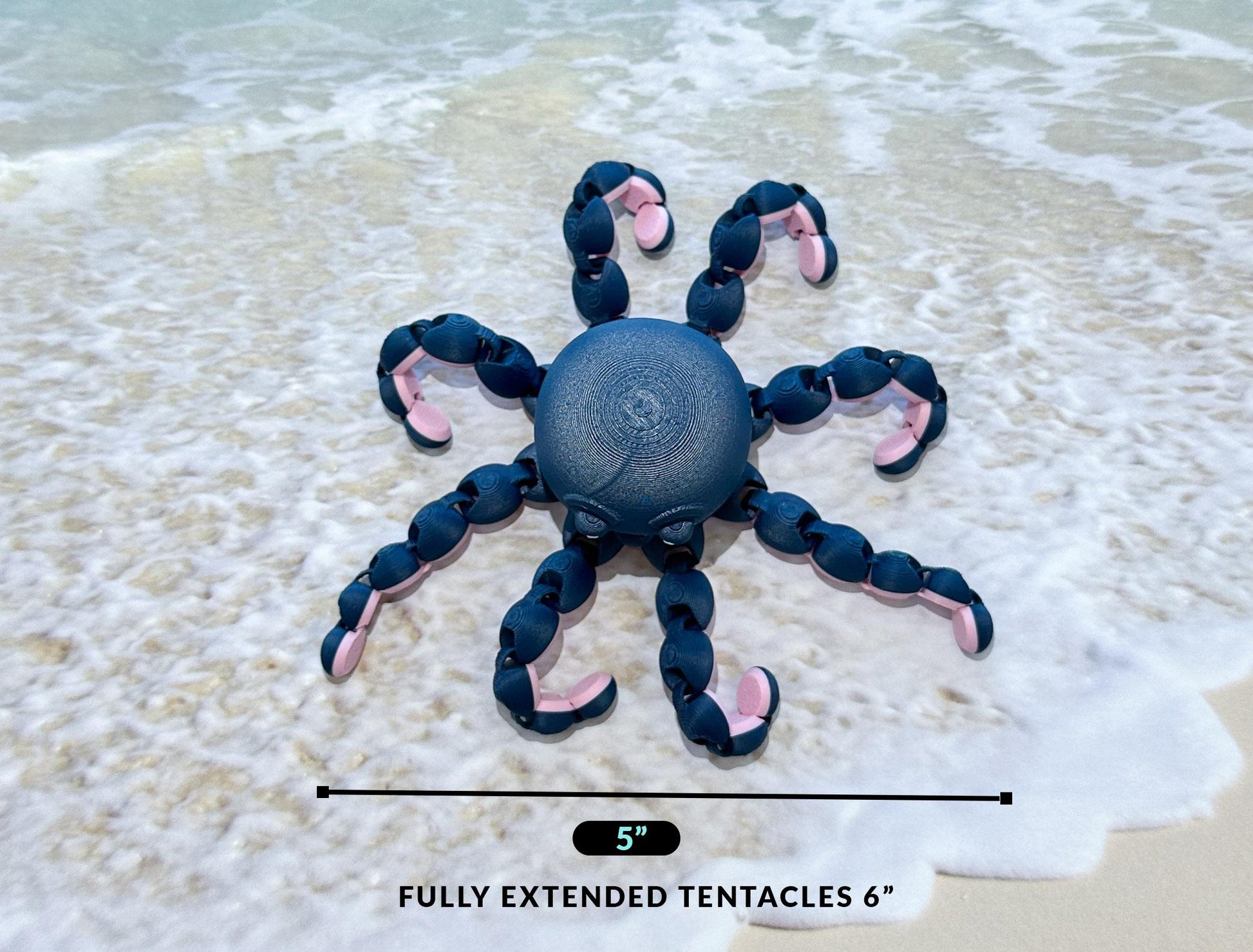 Sea Creature Fidget Toy Gift Box: Sensory Stress Relief Set