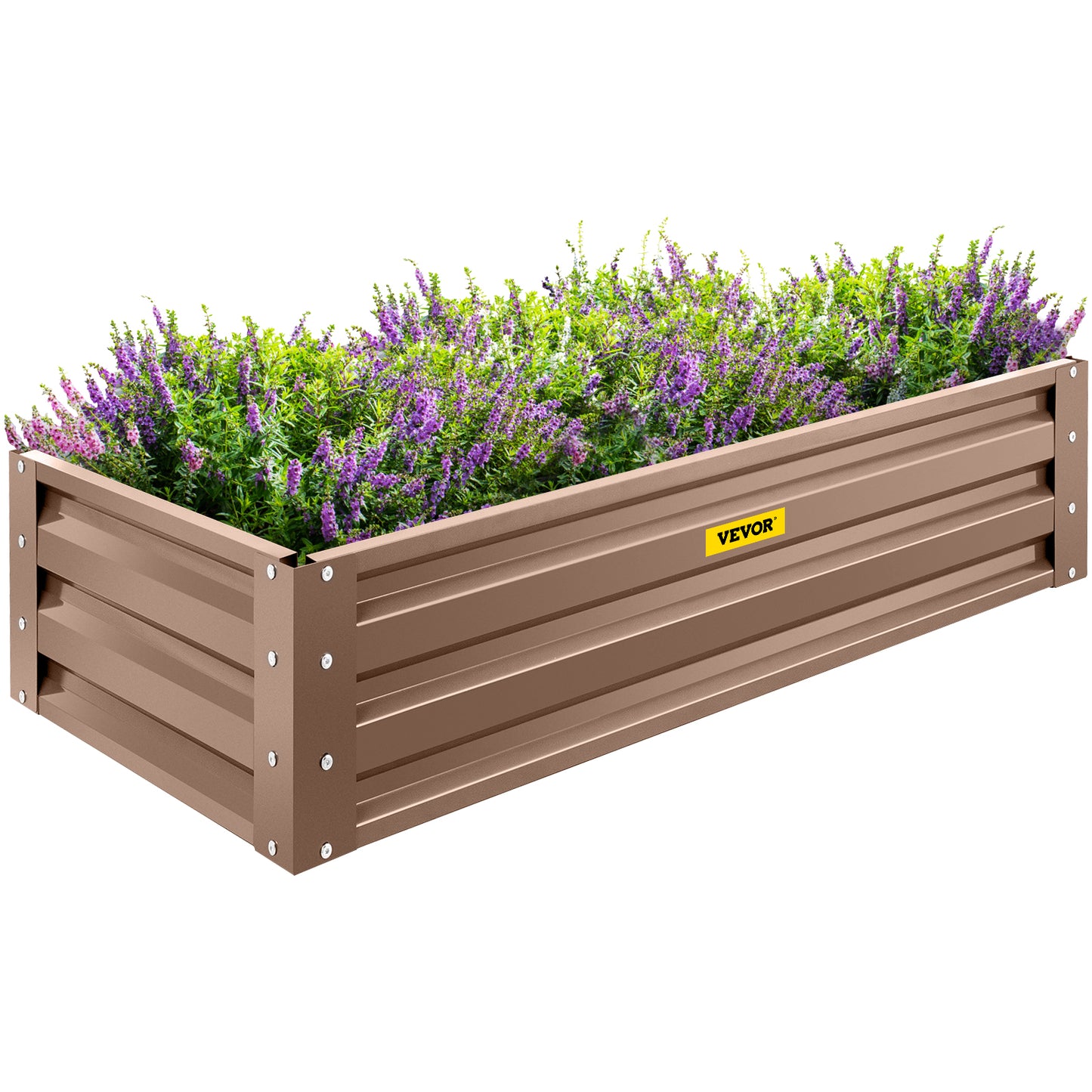 VEVOR Galvanized Raised Garden Bed Planter Box for Plant Flower Vegetable