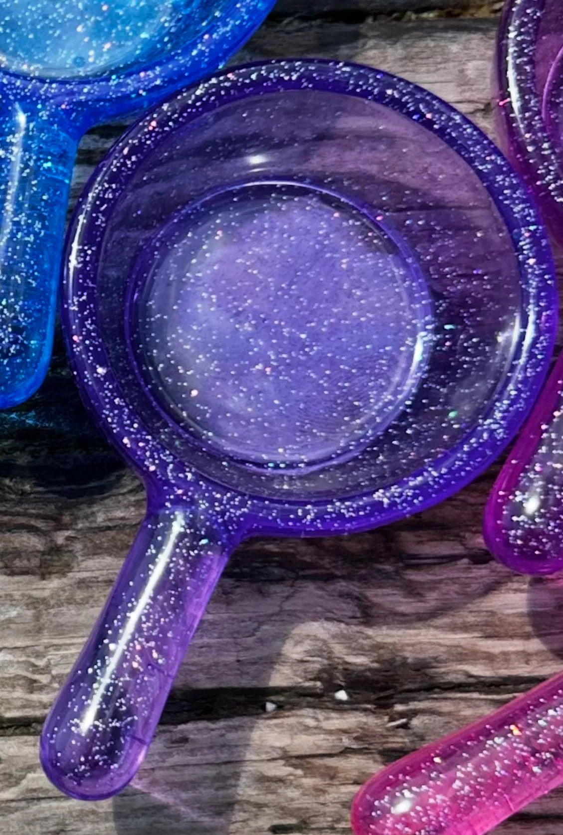 Handmade Resin Sensory Scoop – Nature Play Tool for Bins, Sand, Rainbow Sensory Bin, Water & More