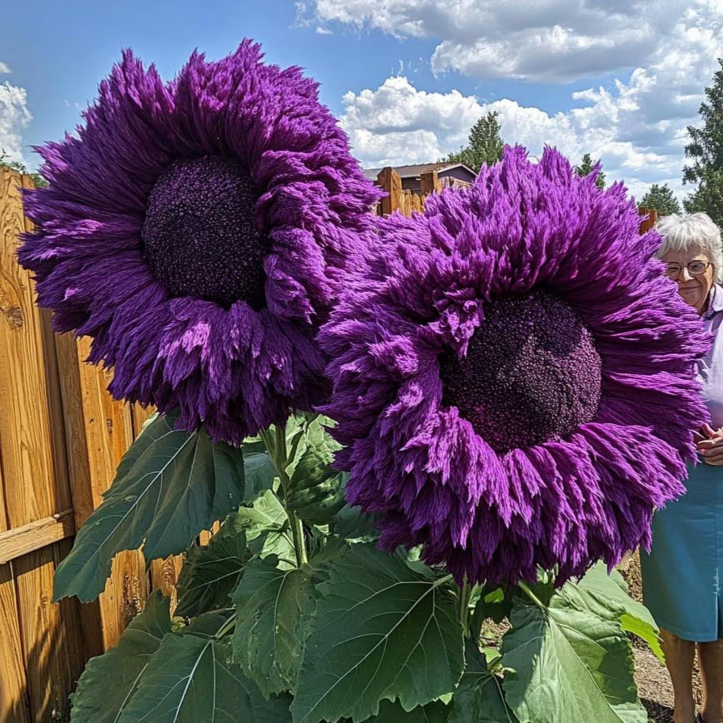 700+ Sunflower Seeds for Planting - Giant Teddy Bear Sunflower Heirloom Non-GMO
