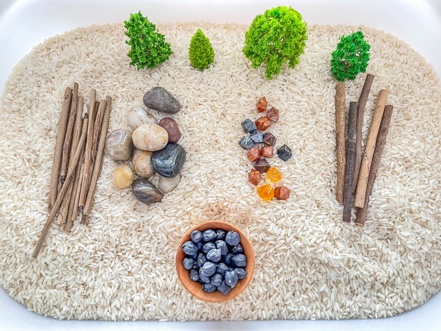 Deluxe Construction Sensory Bin, Construction Sensory, Taste Safe, Montessori