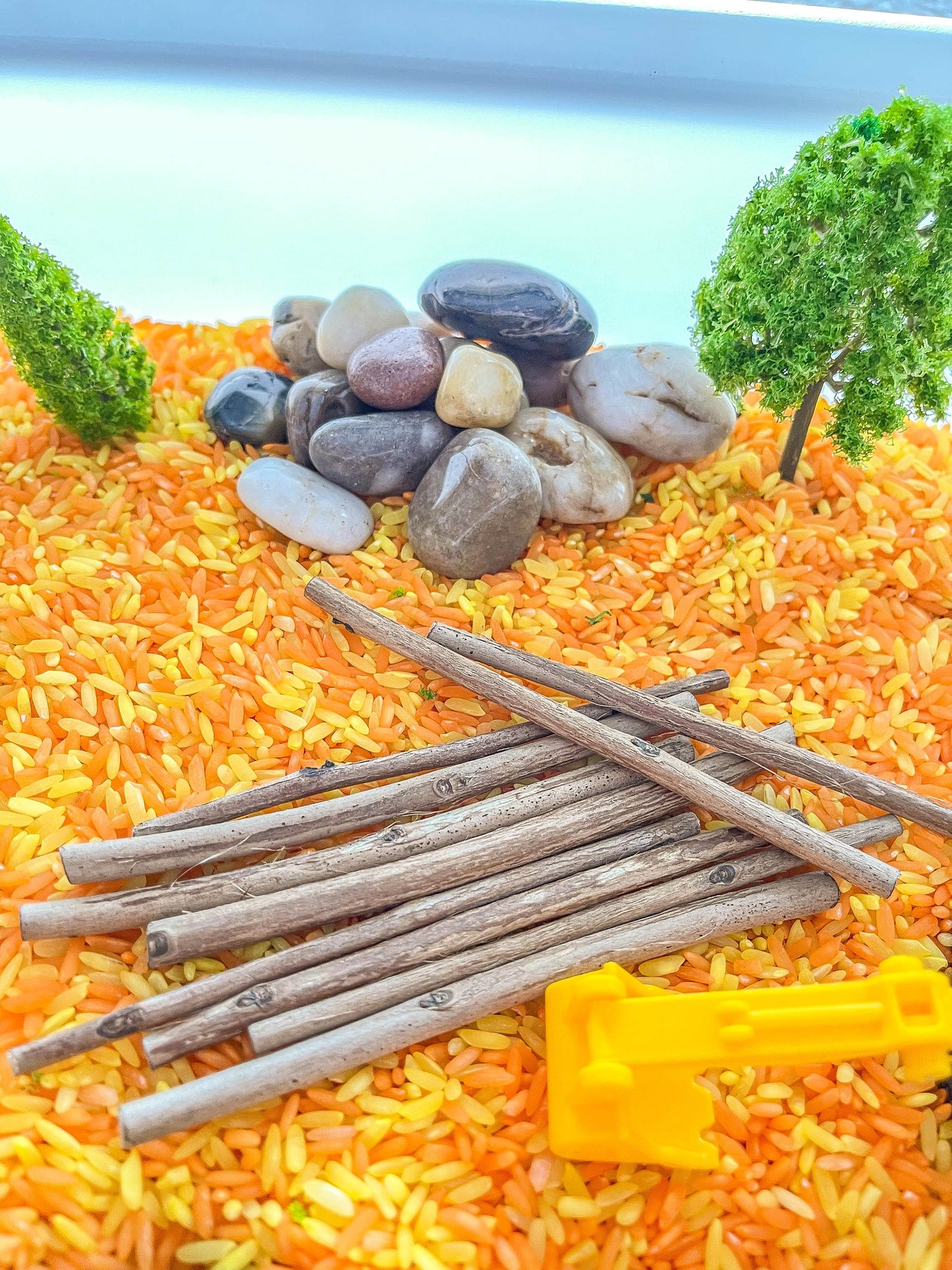 Deluxe Construction Sensory Bin, Construction Sensory, Taste Safe, Montessori