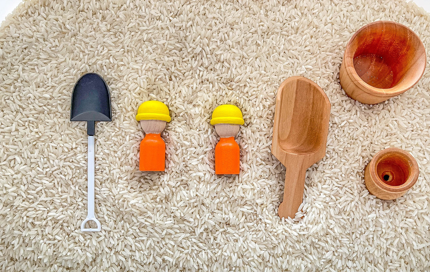 Deluxe Construction Sensory Bin, Construction Sensory, Taste Safe, Montessori
