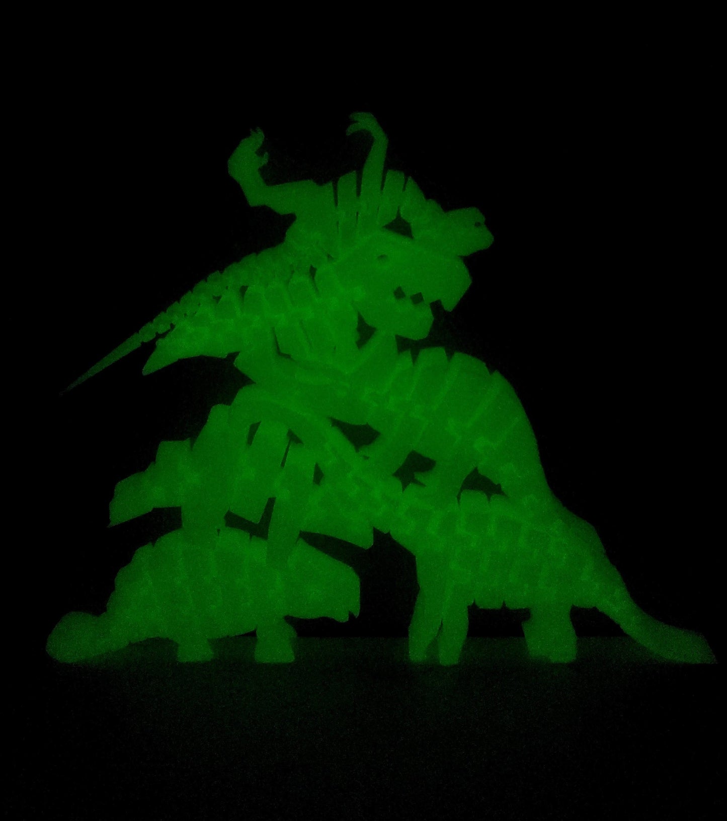 Flexible Dinosaur Toy Set: 3D Printed Montessori Sensory Toy