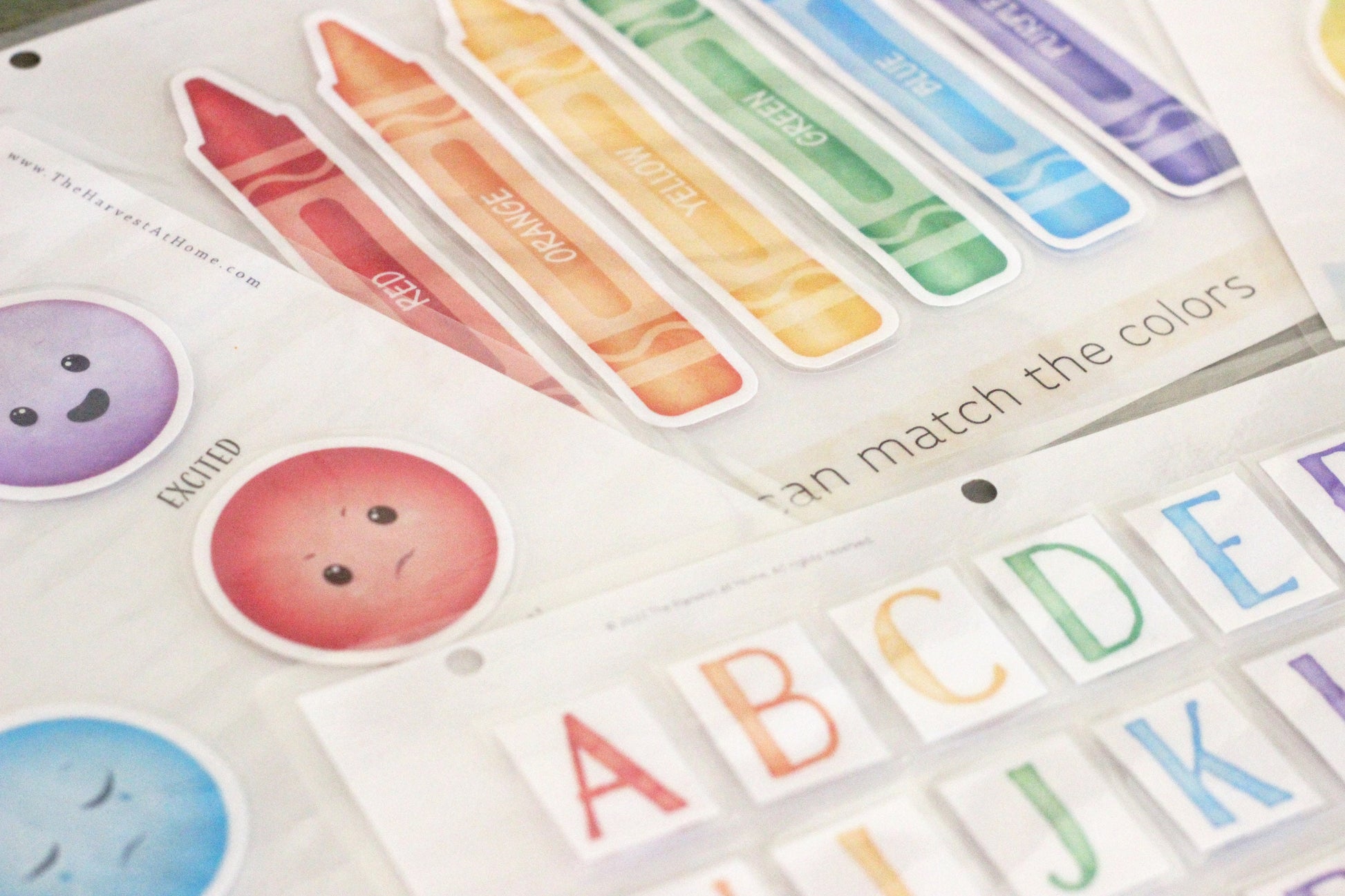 Busy Book Printable Toddler Activities Montessori Homeschool Resources Preschool Pre-K Kids Learning Materials