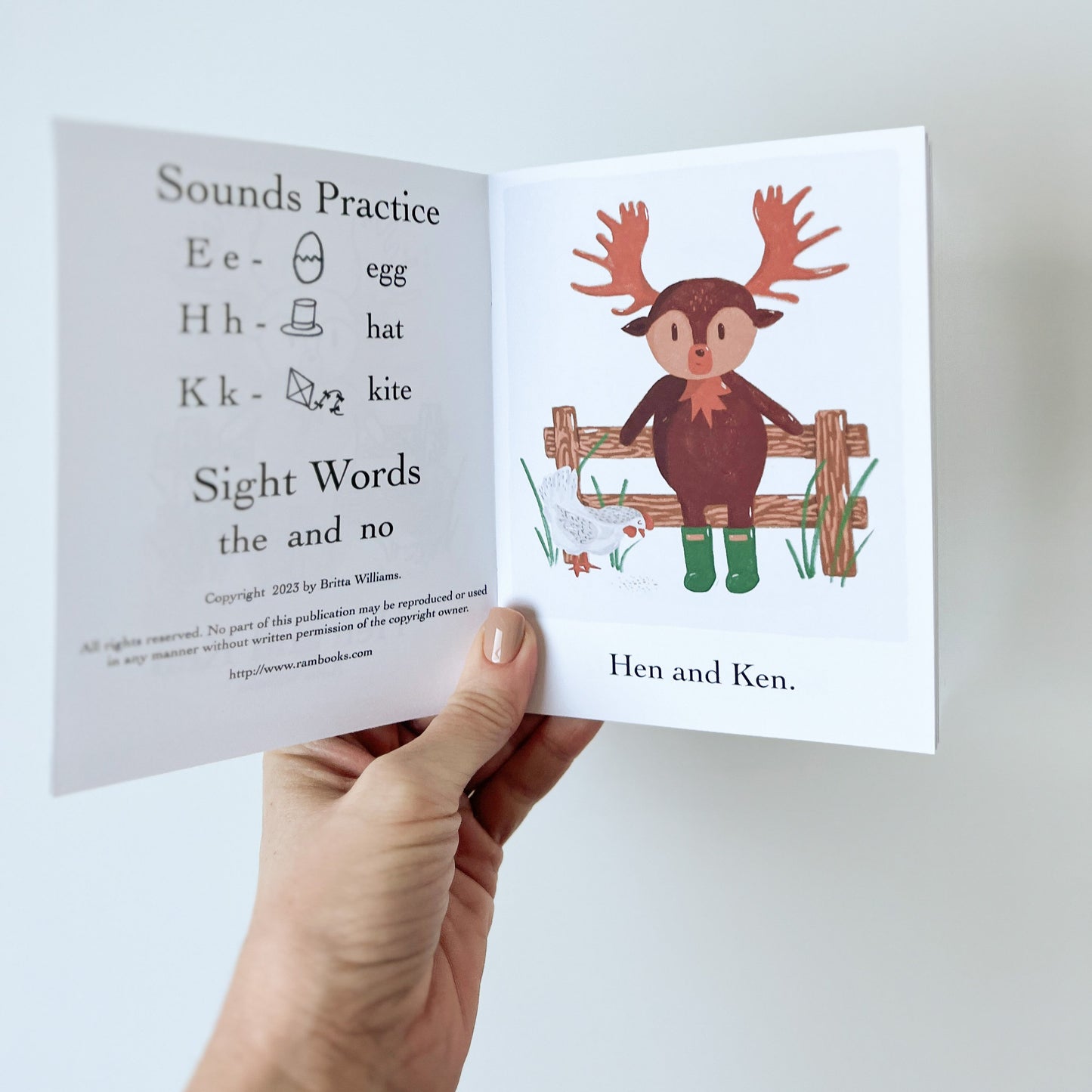 Montessori Beginner Books Level 1 -Beginner Reader Phonics Book Set -Early Reader Ram Has Jam Series