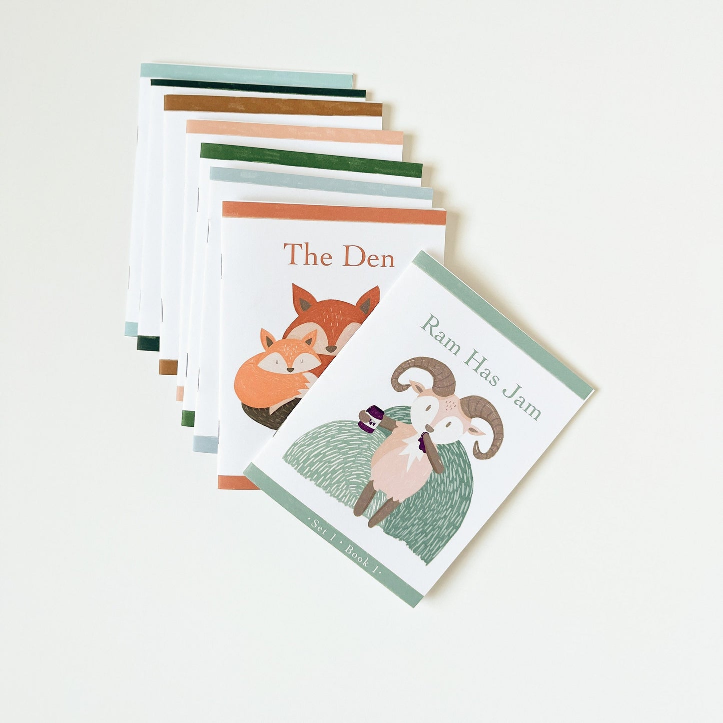 Montessori Beginner Books Level 1 -Beginner Reader Phonics Book Set -Early Reader Ram Has Jam Series