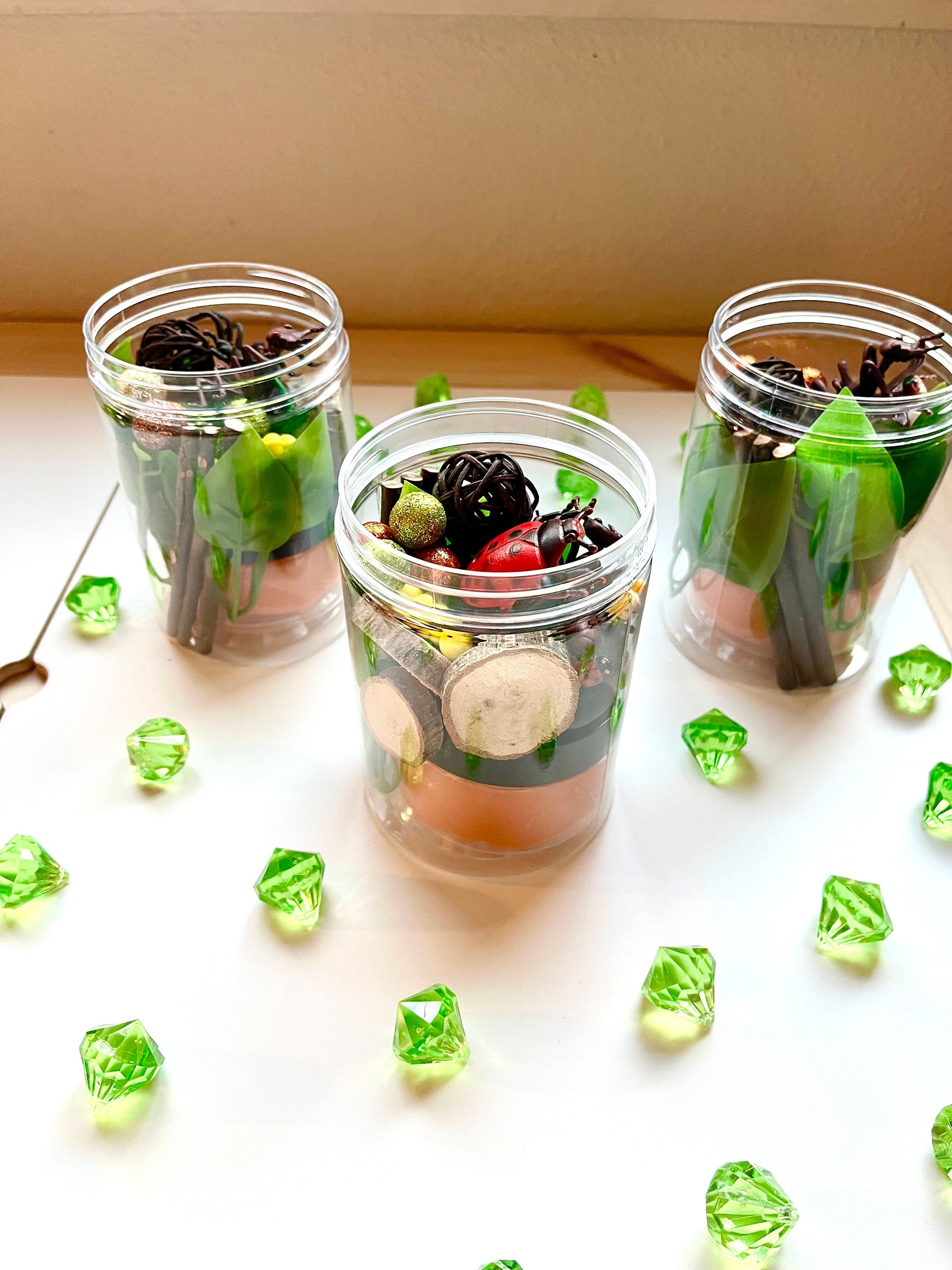 Bug Sensory Jar | Play Dough Sensory Kit | Nature Sensory Activity | Toddler Gift | Busy Box