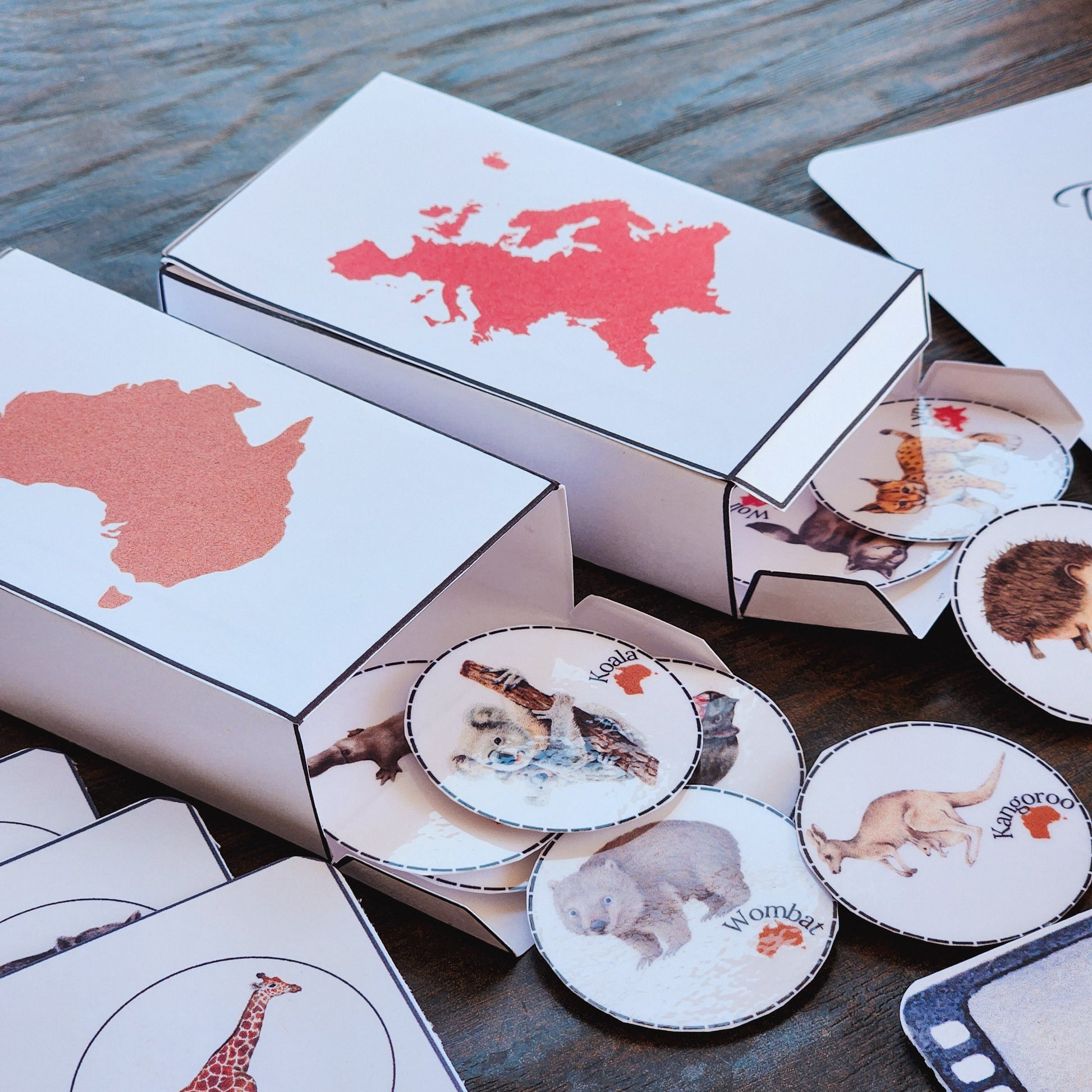 Continents Printable Pack: Montessori Homeschool Learning
