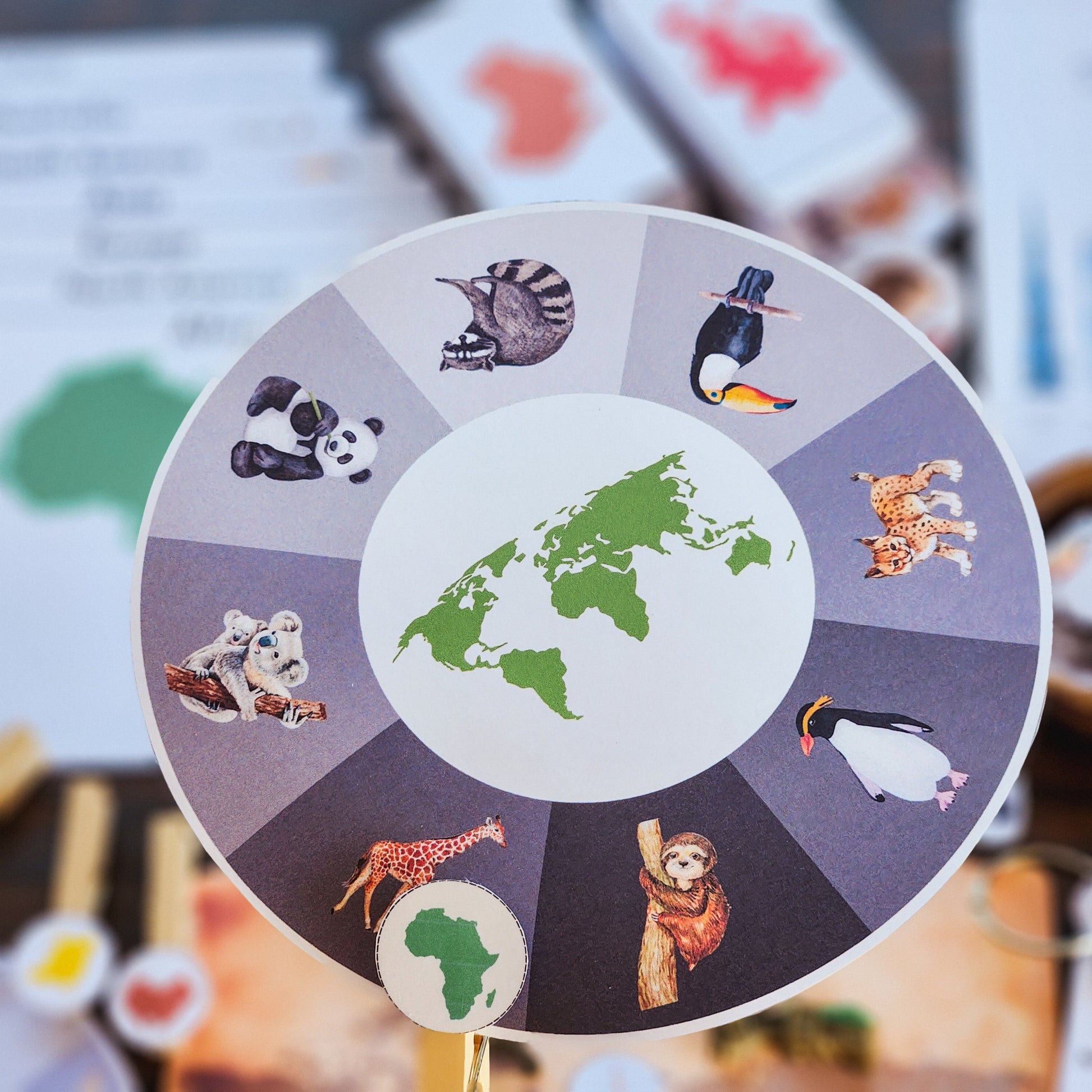 Continents Printable Pack: Montessori Homeschool Learning