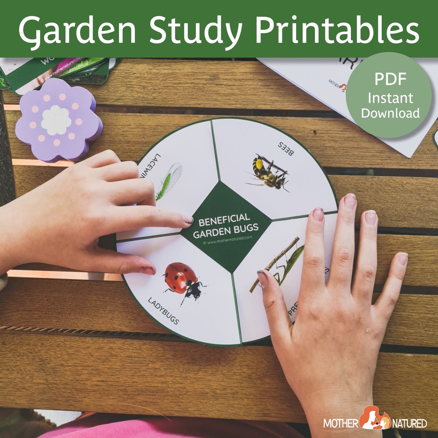Garden Activity Printables for Kids | Garden Resources | Gardening with Kids | Gardening Resources for Schools | Vegetable Garden Printables