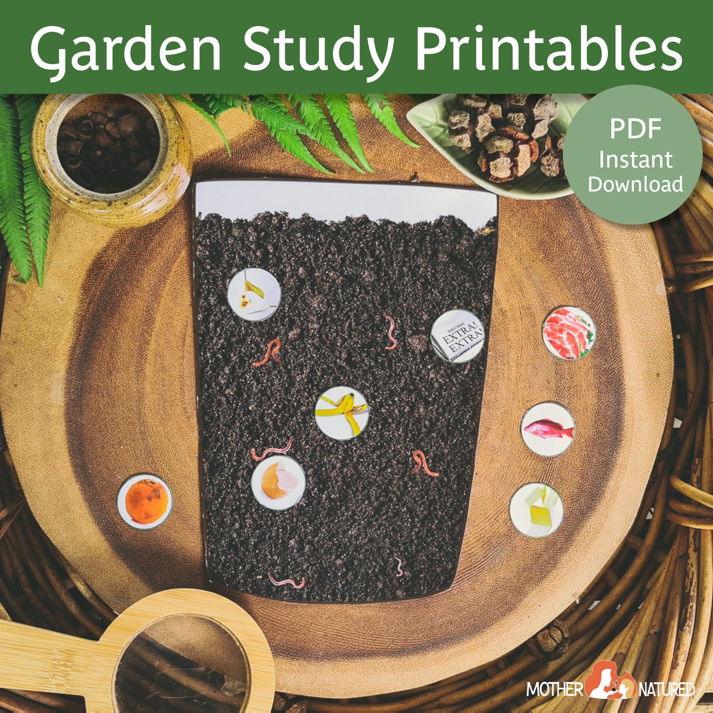 Garden Activity Printables for Kids | Garden Resources | Gardening with Kids | Gardening Resources for Schools | Vegetable Garden Printables