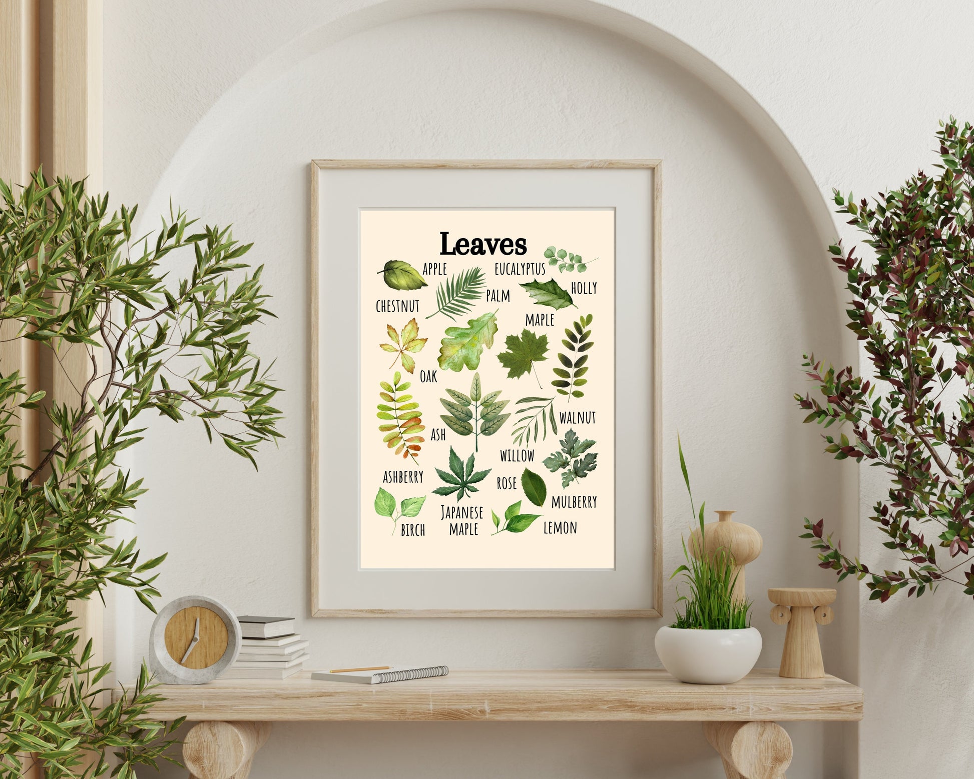 Insects Educational Poster, Flowers Poster, Printable Wall Art, Nature Learning Poster, Montessori, Homeschool, Classroom, Forest School