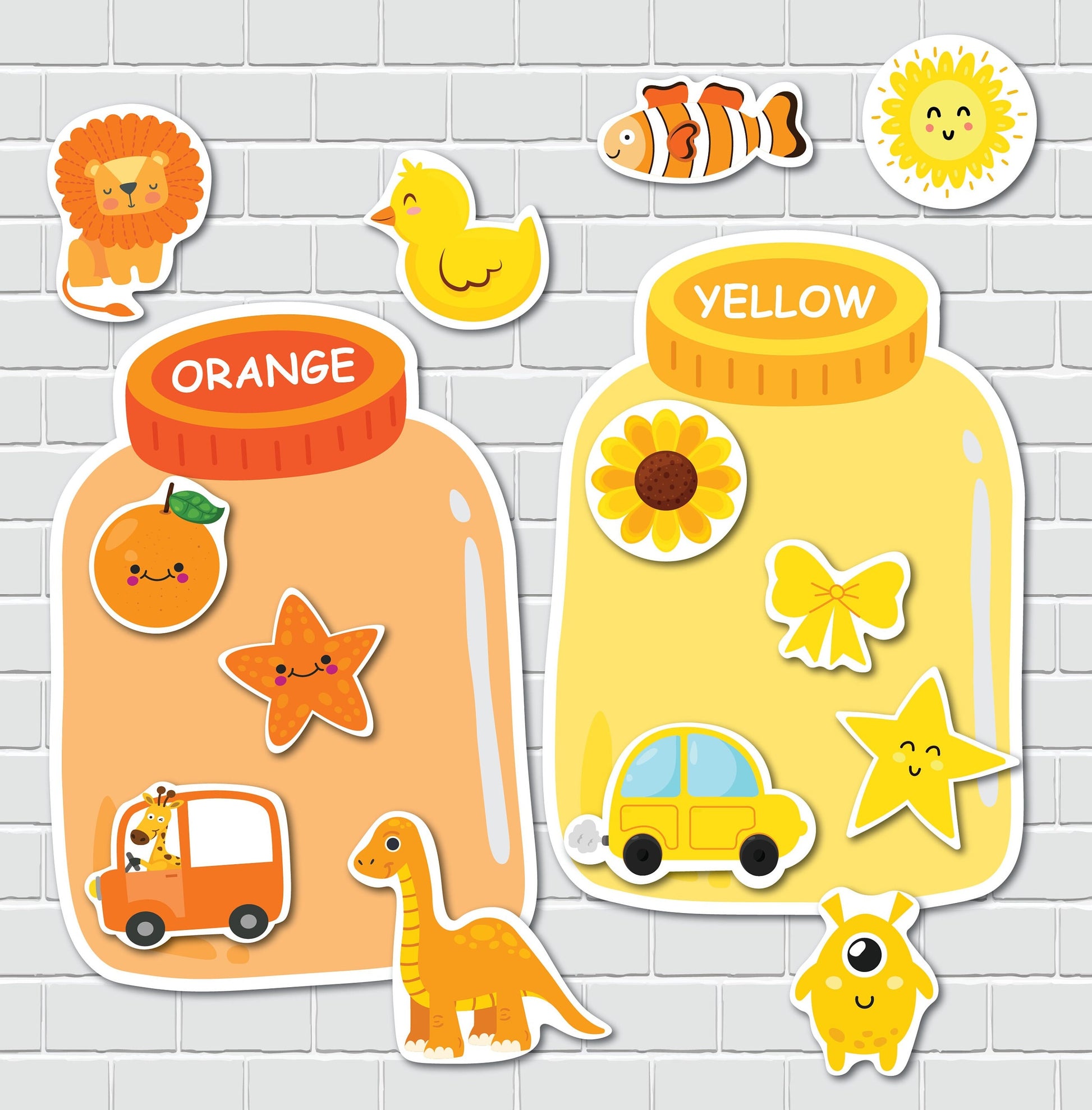 Color Matching Activity for Kids, Toddler Color Printables, Montessori Materials, Homeschool Preschool Curriculum