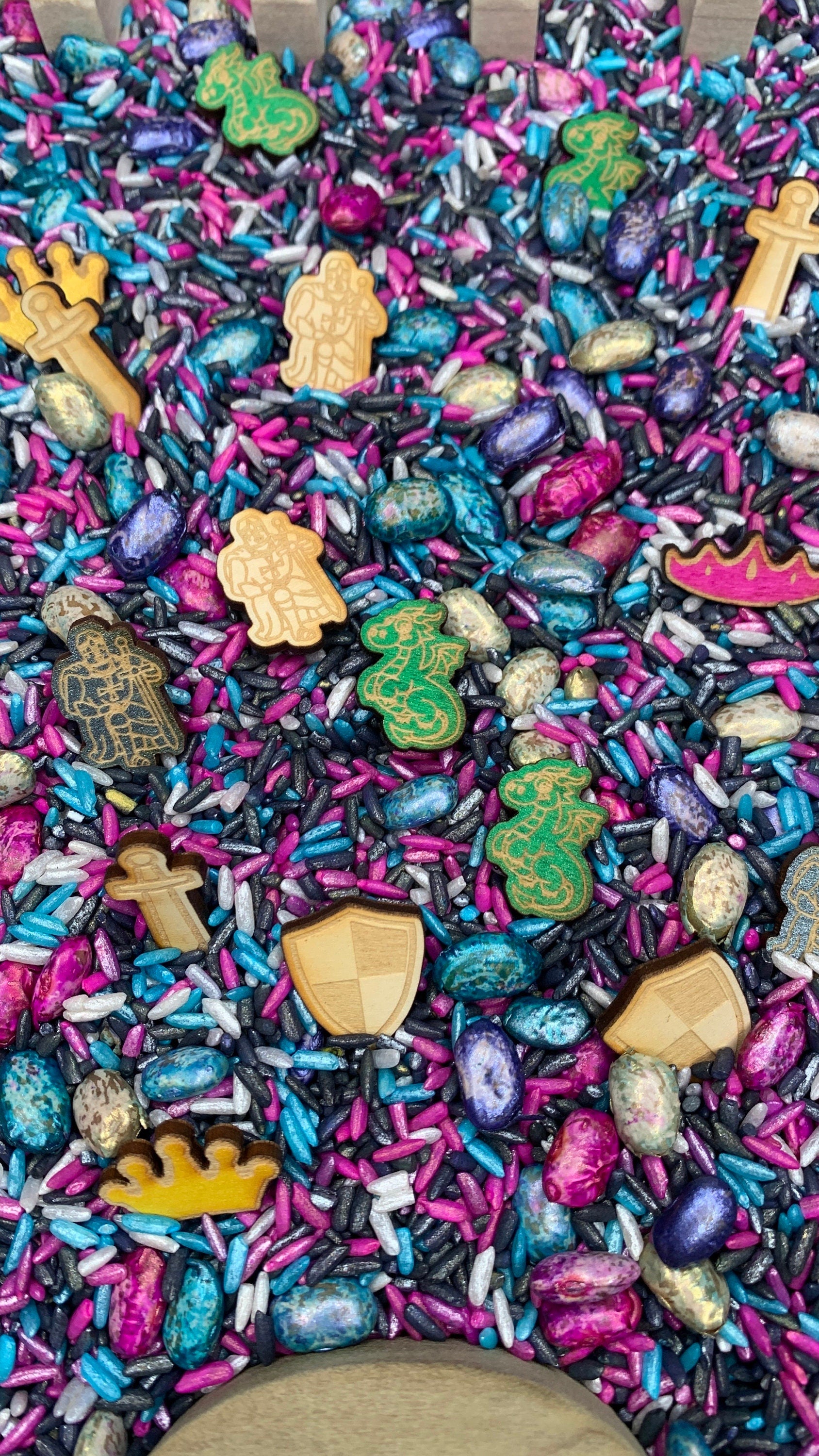 Sensory fill for sensory play, themed sensory filler, holiday sensory experience, loose parts filler, pretend play sensory fill, bag