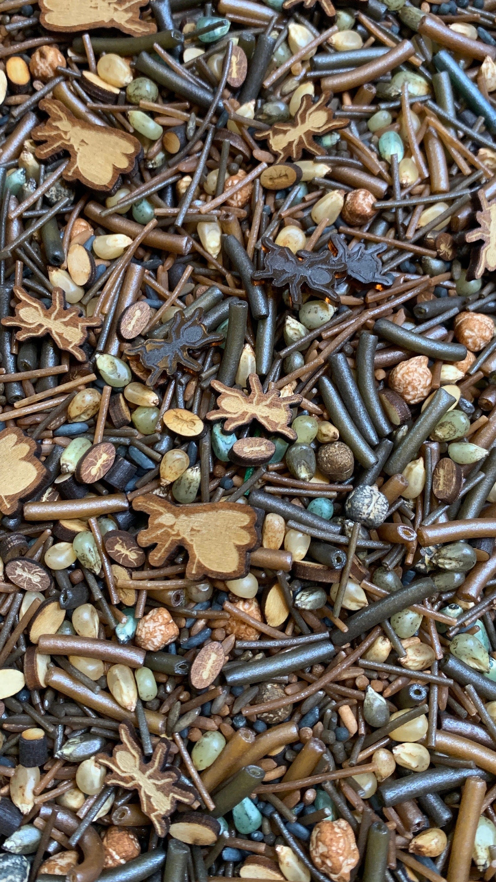 Sensory fill for sensory play, themed sensory filler, holiday sensory experience, loose parts filler, pretend play sensory fill, bag