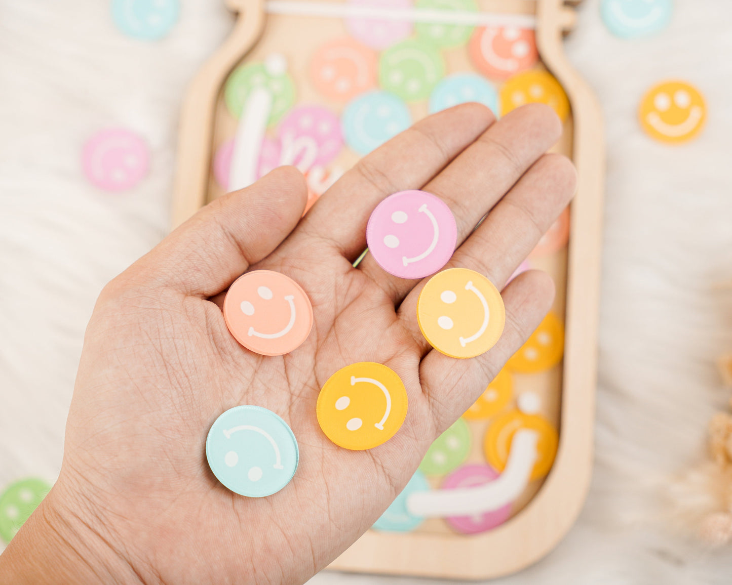 Magnetic Reward Jar, DIY Potty Training Toddler Gift, Chore Chart for Kids Star Reward System, Back to School Gift, Fridge Magnet