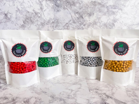 Christmas Colored Chick Pea Sensory Bin Filler | Christmas Sensory Bin, Christmas Play Kit, Sensory Play | *bin & toys not included