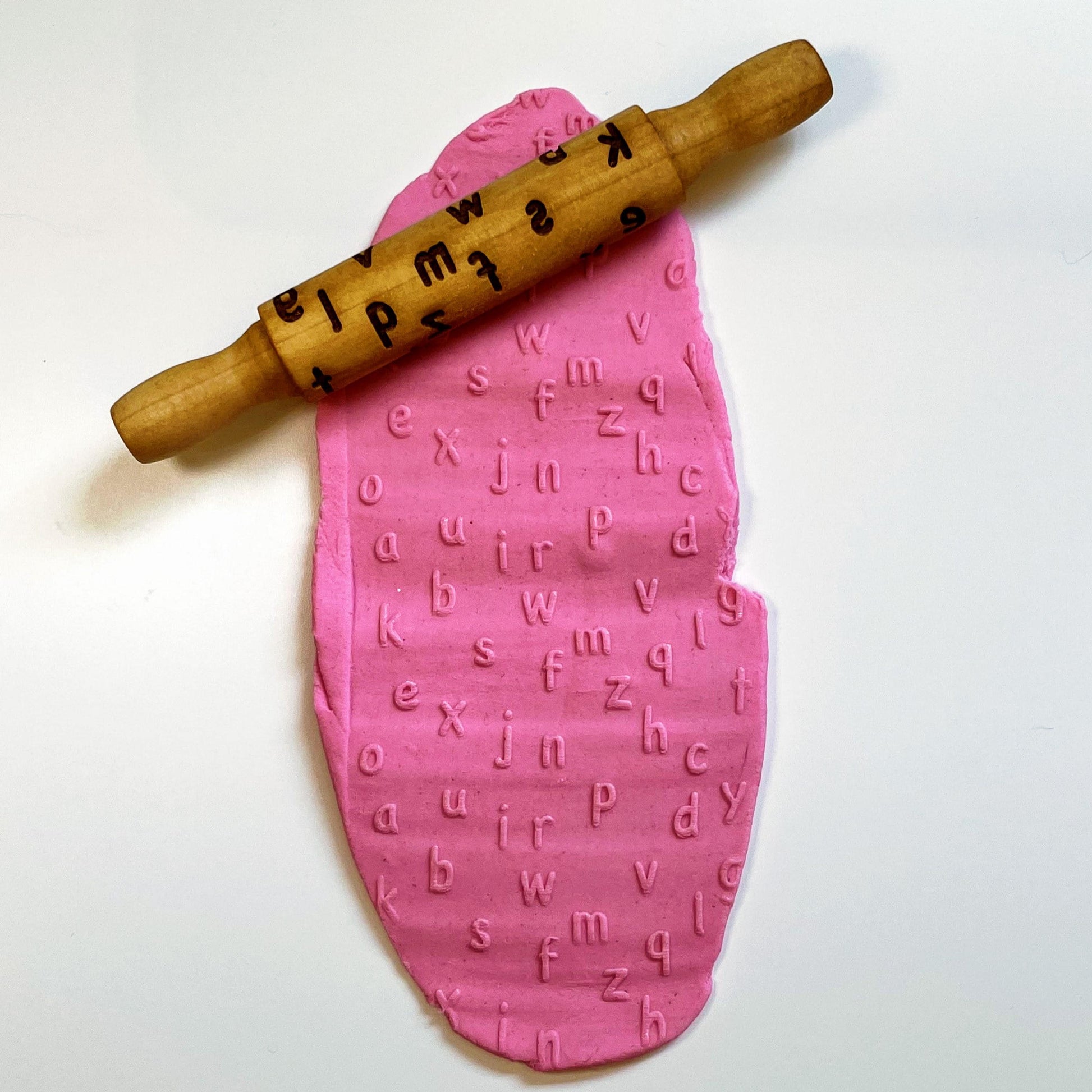 Educational Texture Rollers: Alphabet, Numbers, Shapes - Sensory Learning