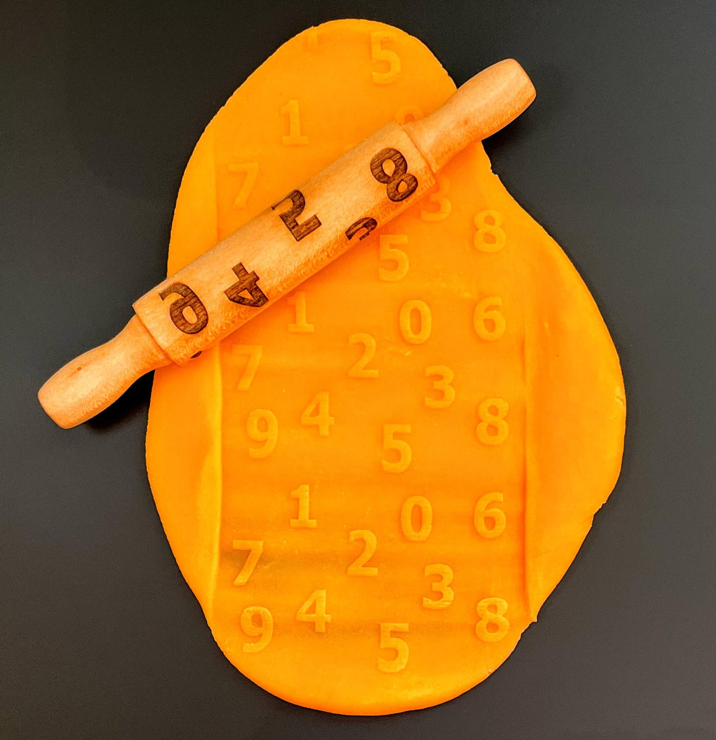 Educational Texture Rollers: Alphabet, Numbers, Shapes - Sensory Learning
